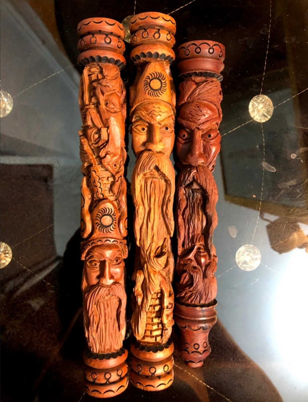 عصاچوب عناب هنرممتاز رخ درویش کلکسیونی وزیبا