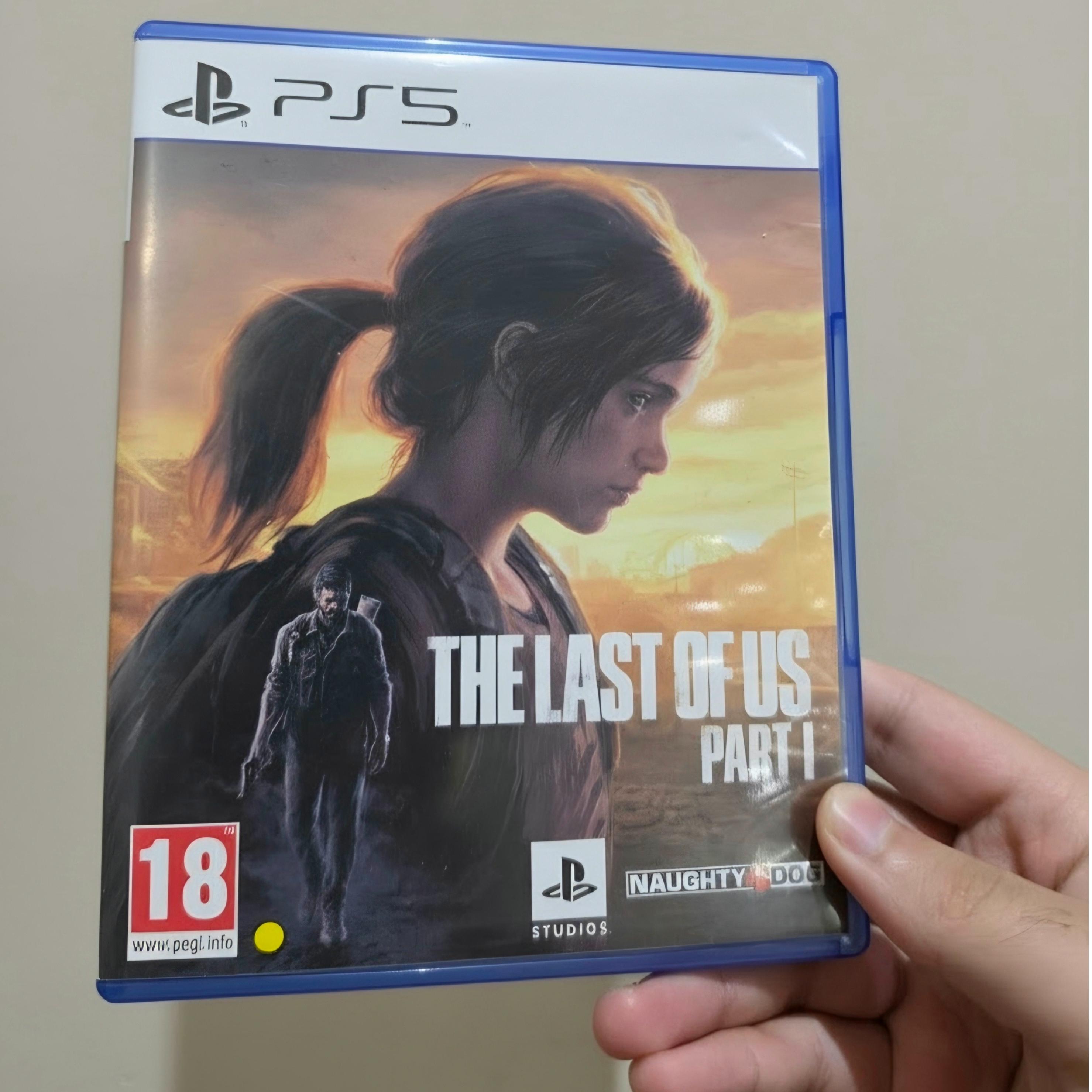 دیسک بازی the last of us 1 remake برای ps5 (درحد)