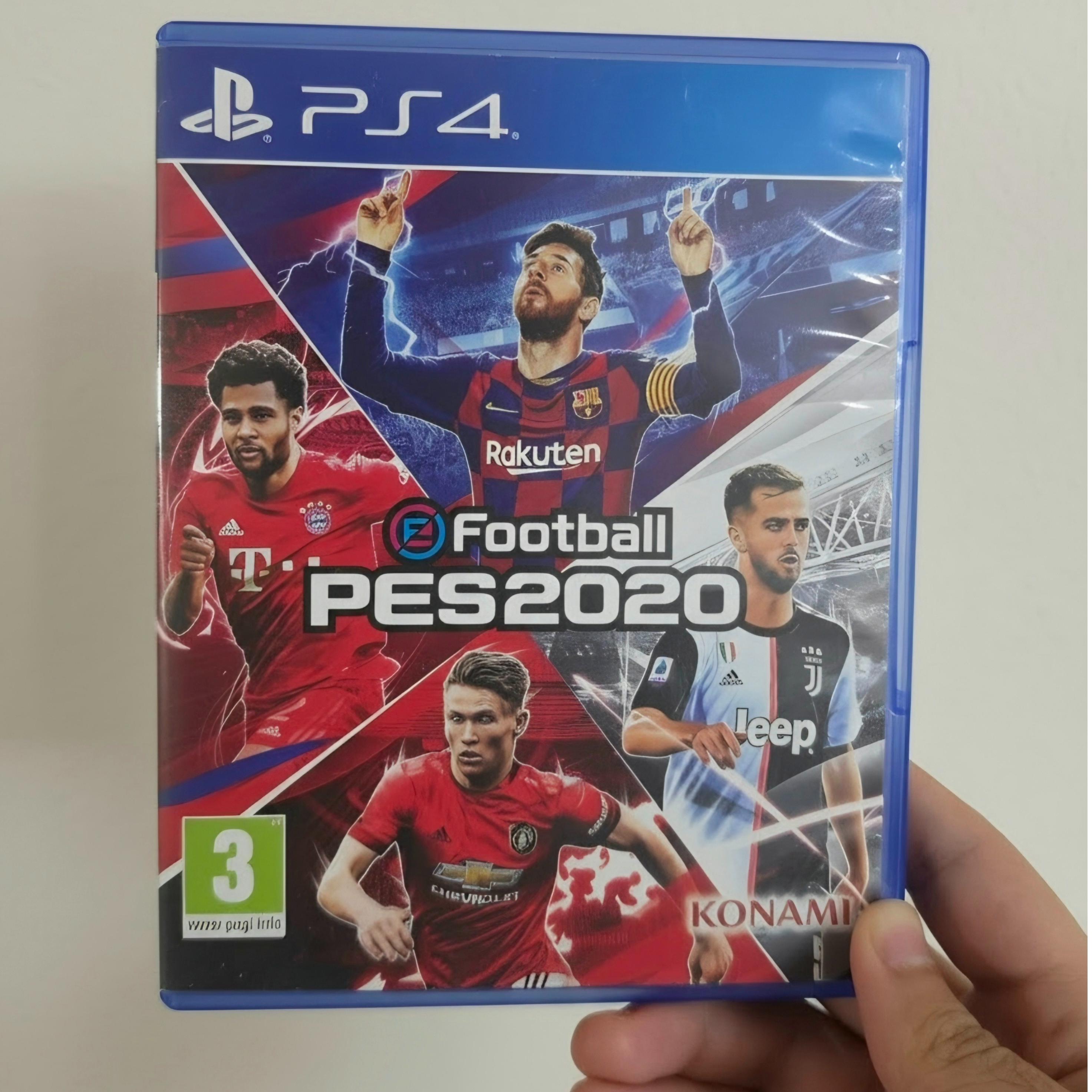 دیسک بازی pes2020 برای ps4 و ps5 (درحد)