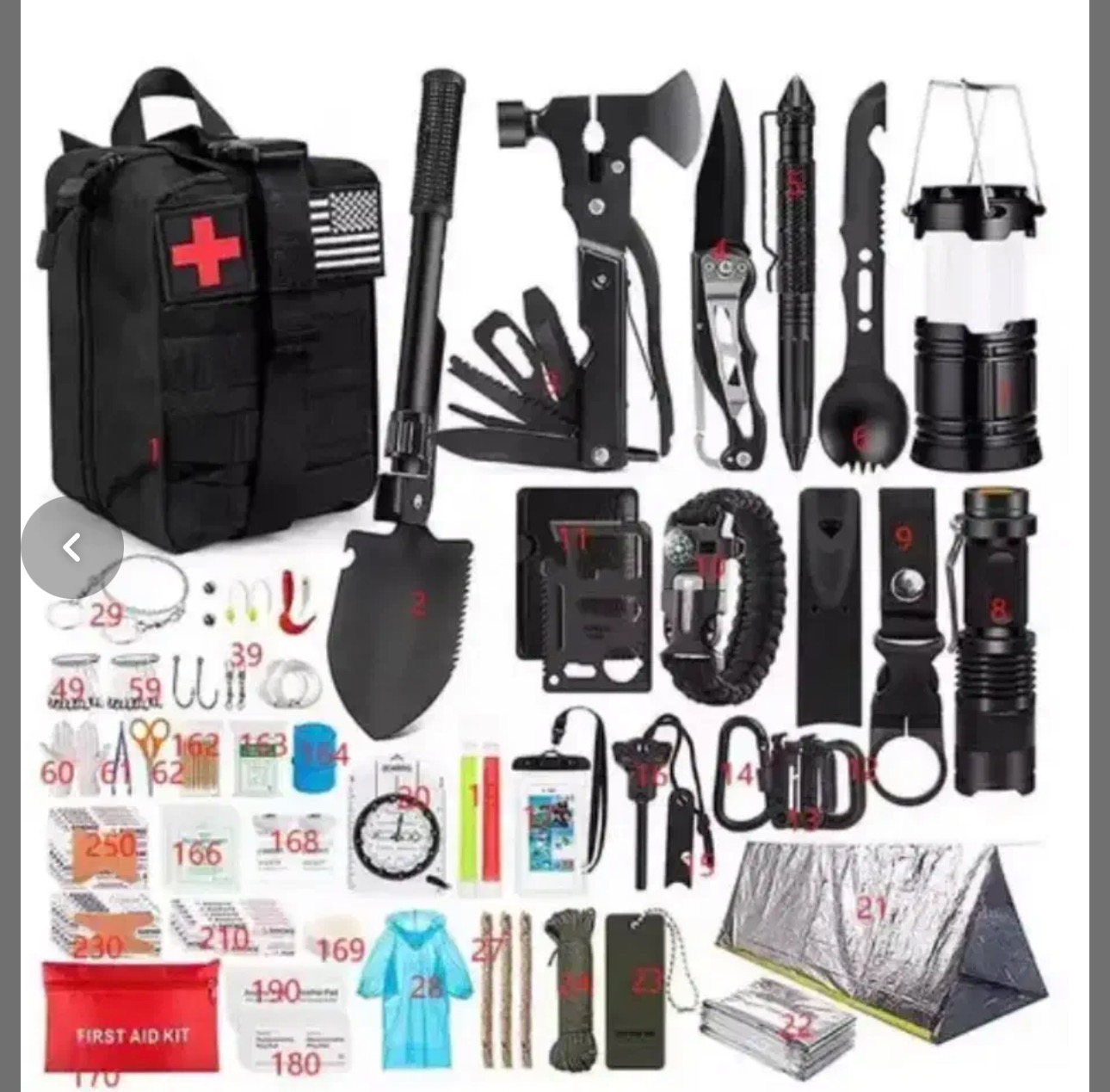 کیت کمپینگ بقا