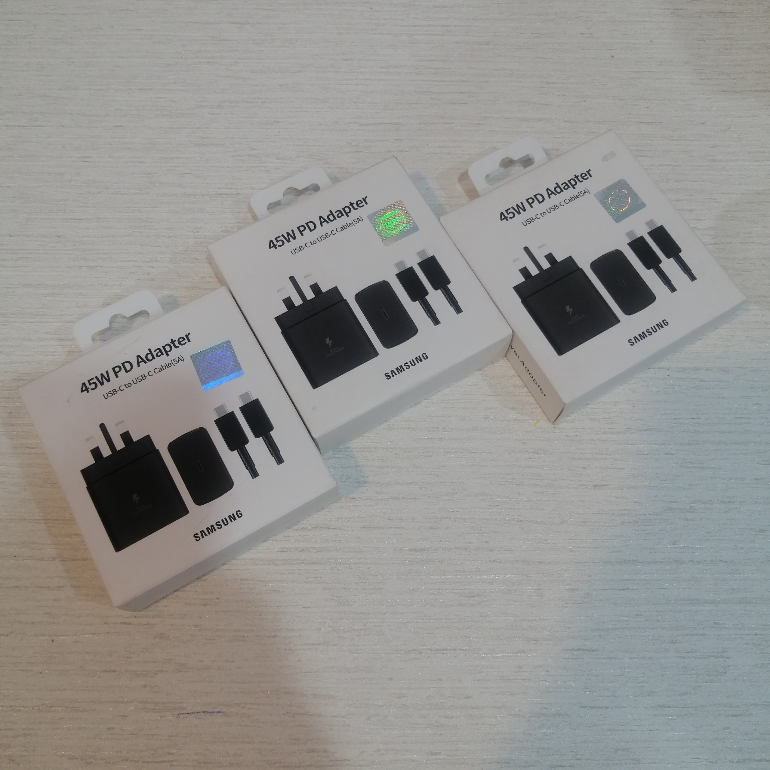 3عدد شارژ 45 وات سامسونگ