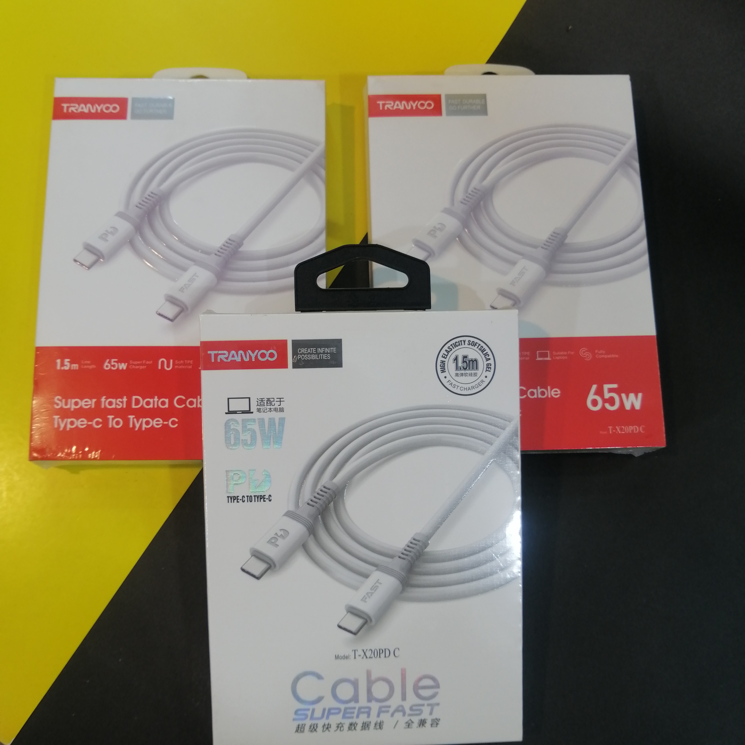 سه عدد سیم شارژر ترانیو