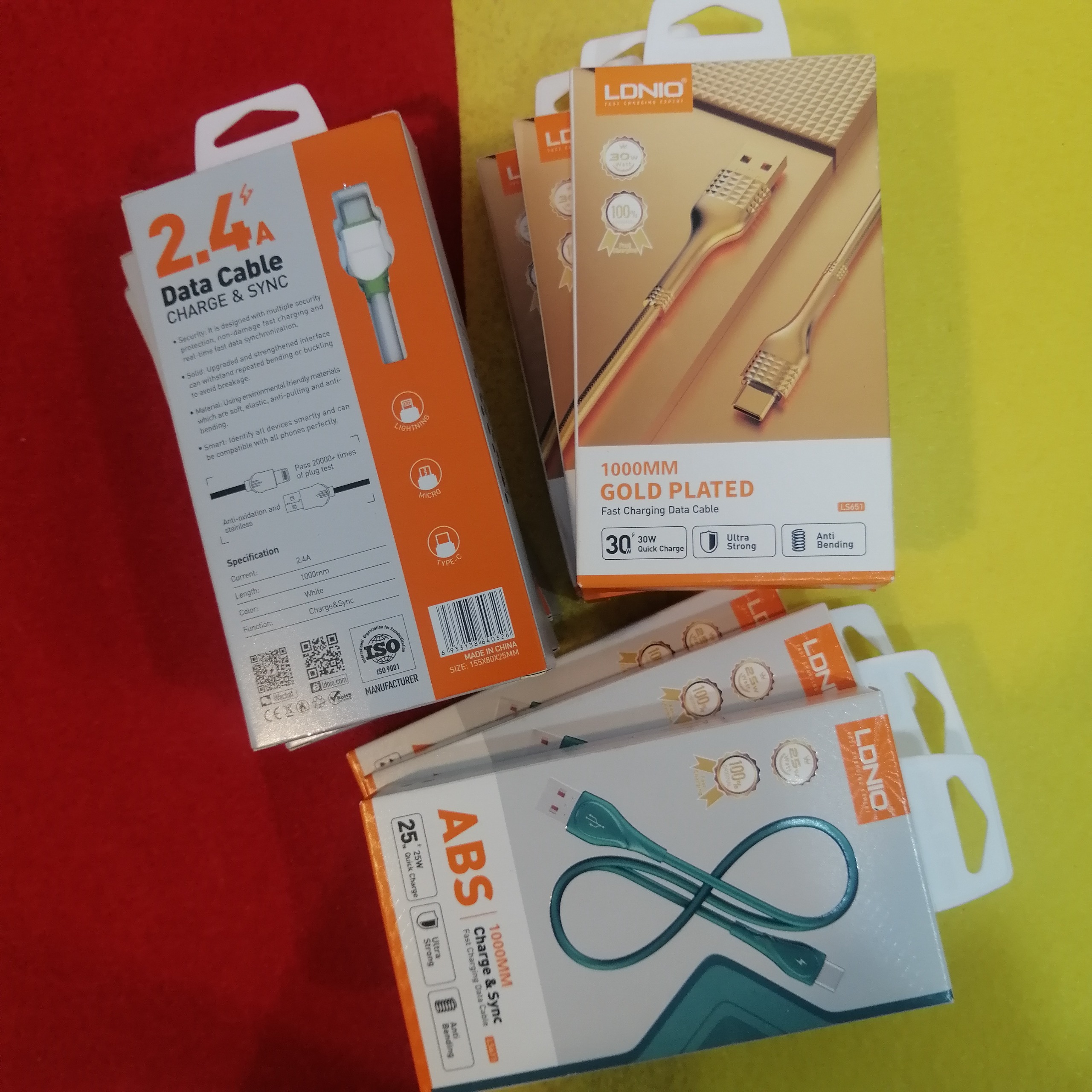 9عدد کابل الدینیو تایپ سی