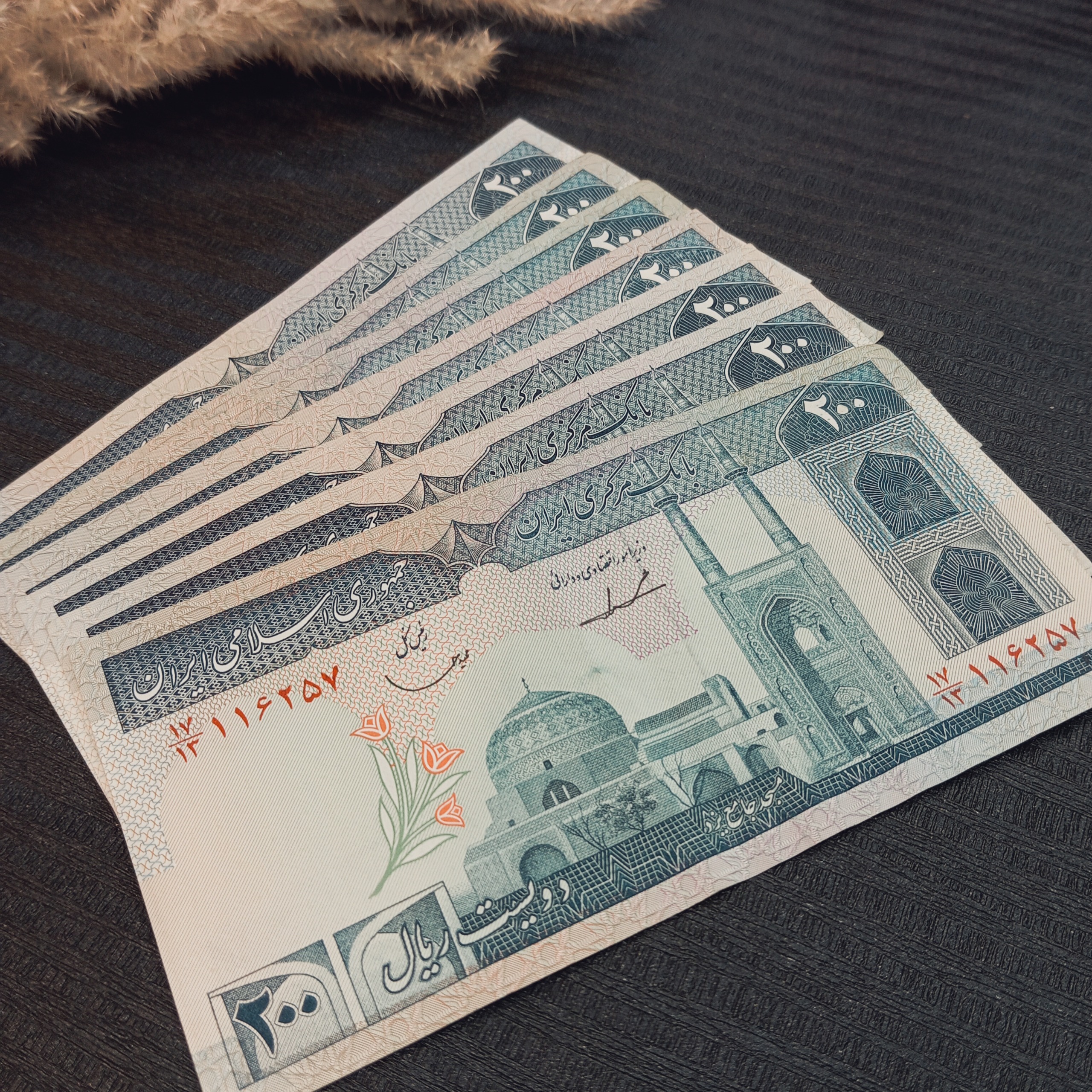 10 عدد 20 تومنی خشک سری