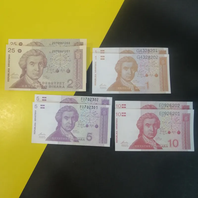 4جفت اسکناس خشک کرواسی (8عدد)