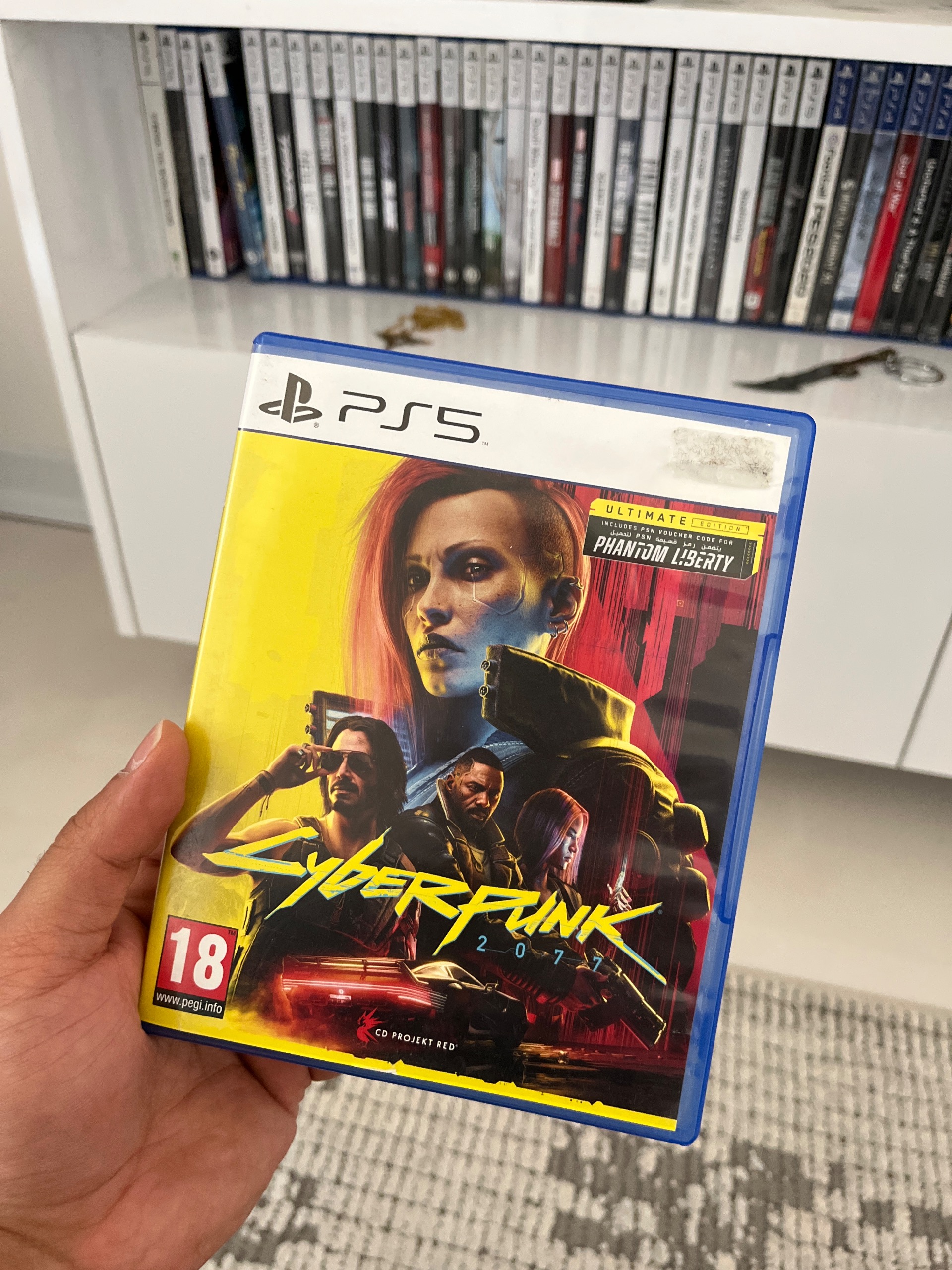 دیسک بازی cyberpunk ps5 play station 5