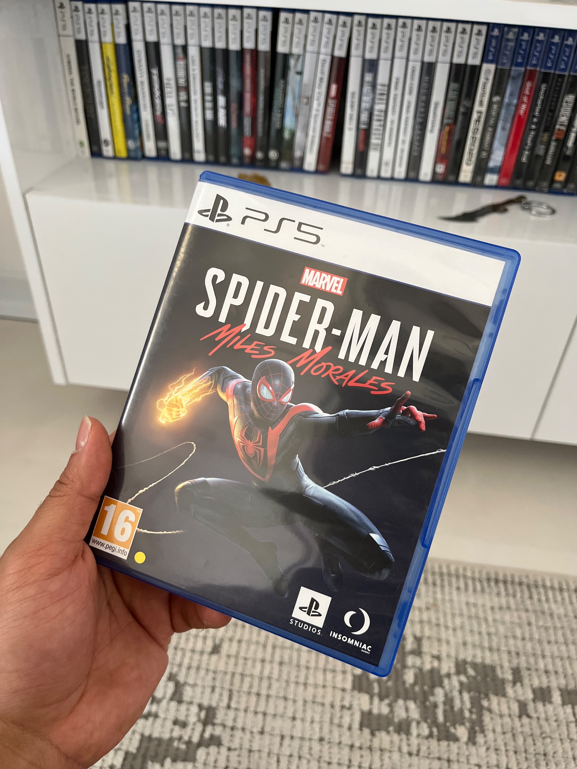 دیسک بازی ps5 spiderman miles morales