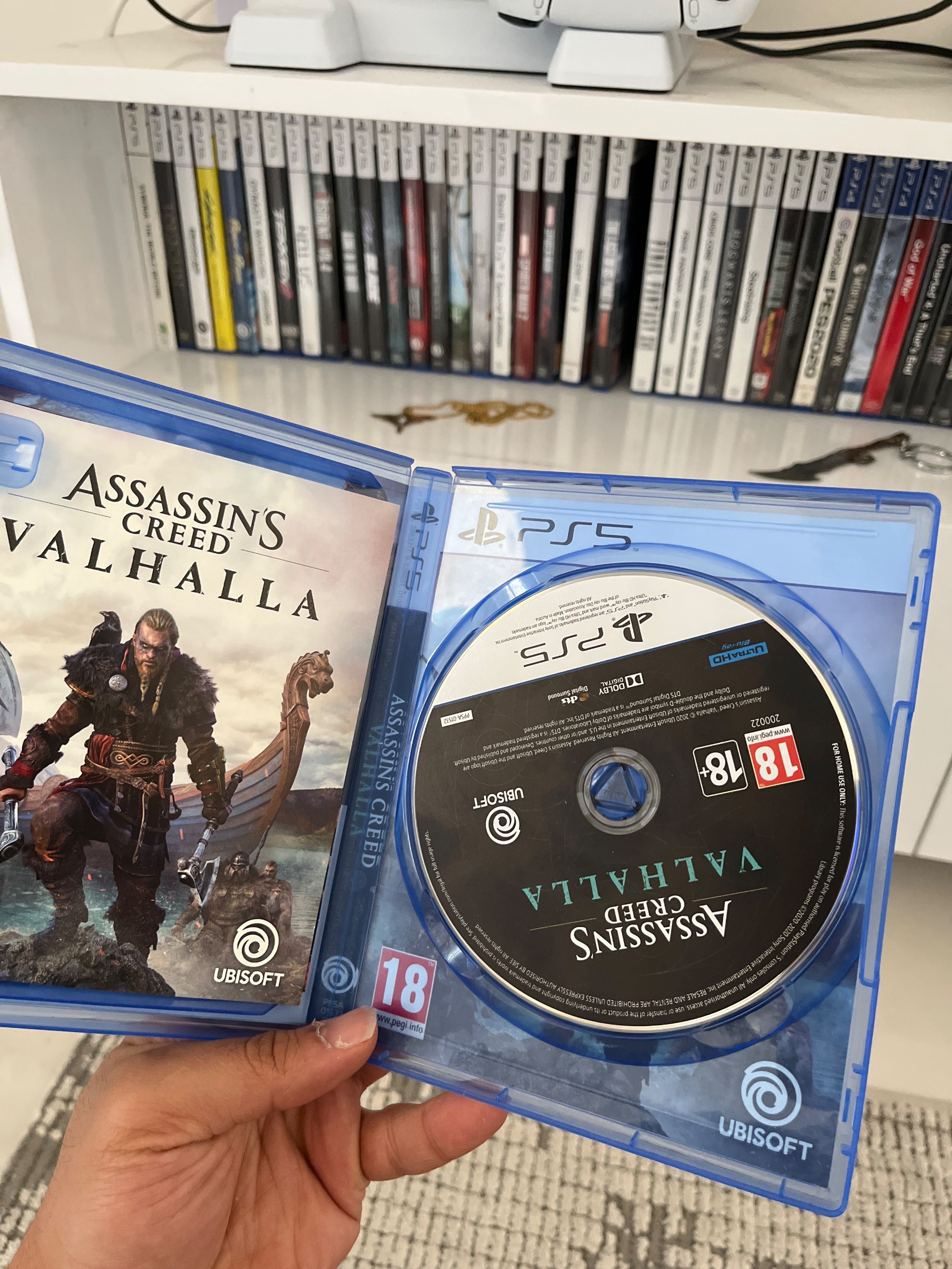 دیسک بازی assassin creed valhala ps5
