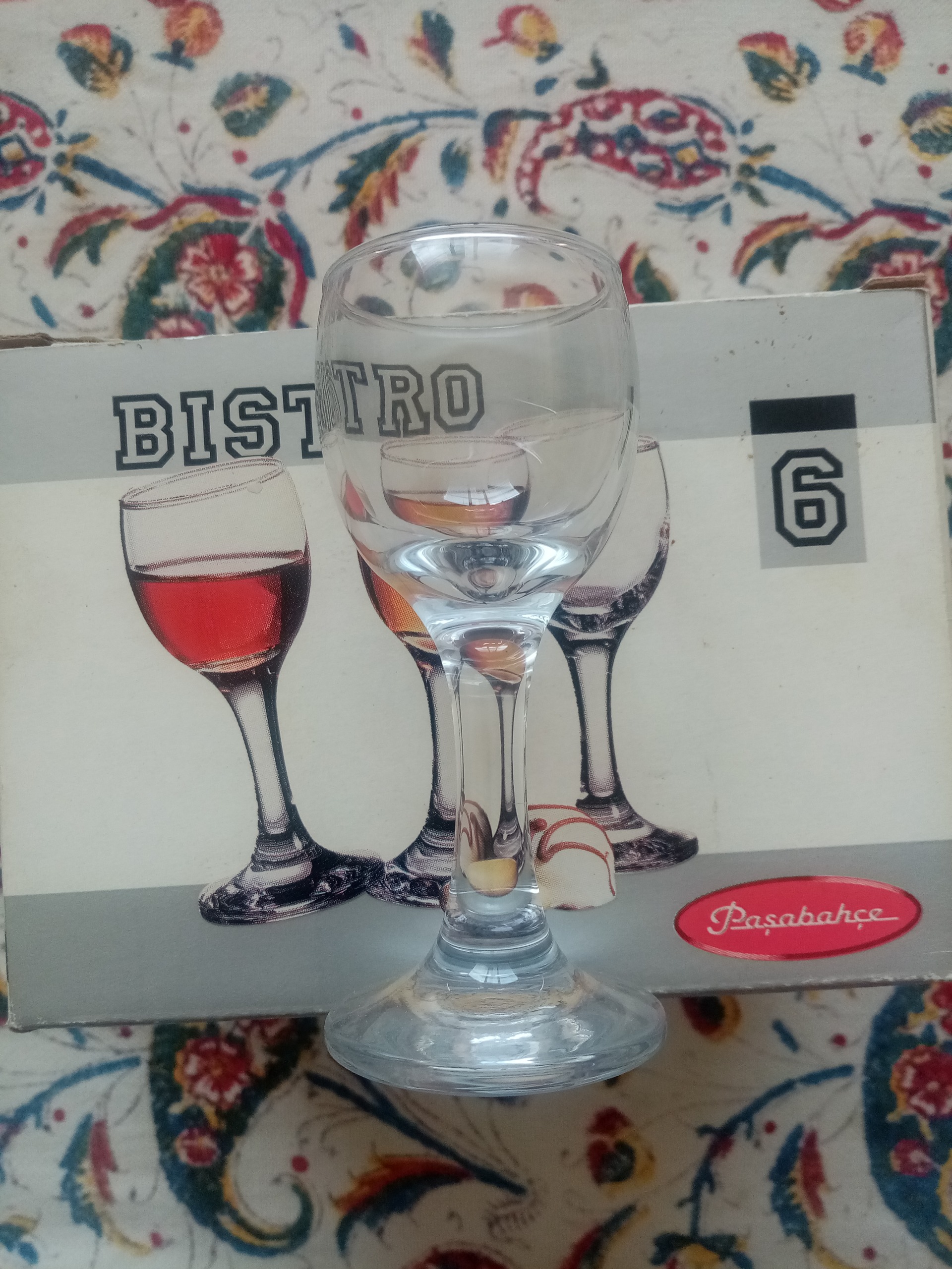 جام بلور پایه بلند ( ساخت ترکیه )