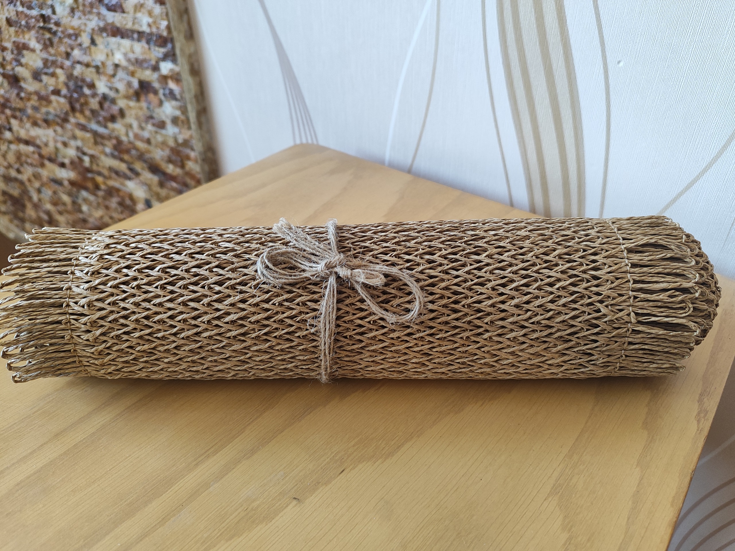 رومیزی رانر حصیری