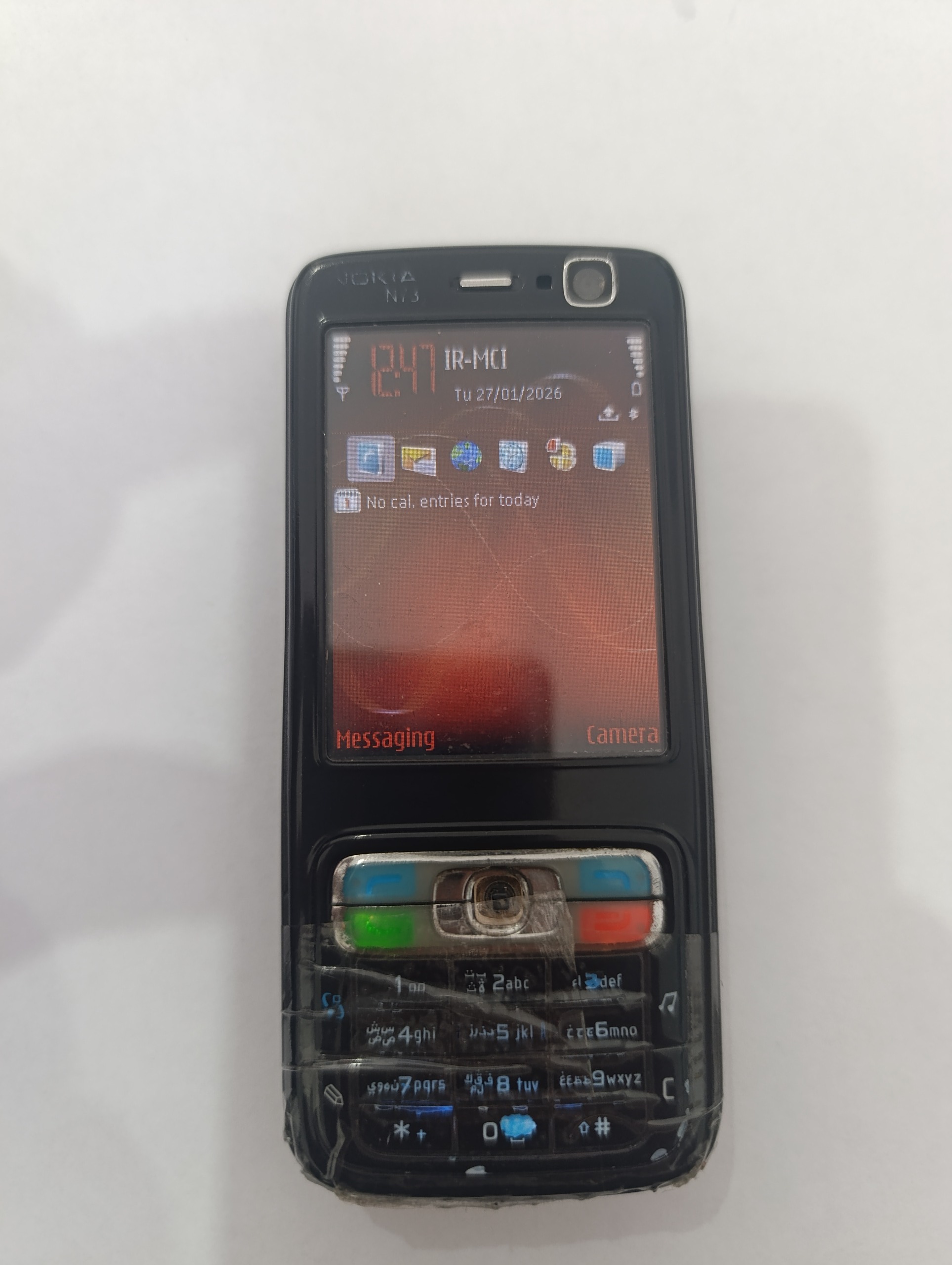 گوشی نوکیاN73 مشکی