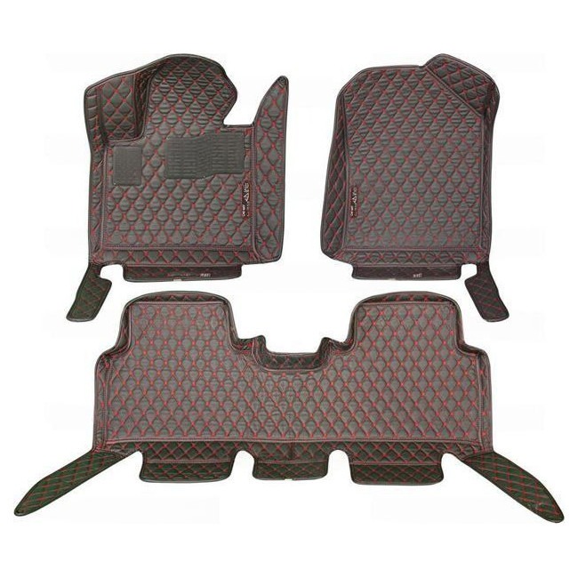 کفپوش گلدوزی خودرو مدل چرم مناسب برای کیا سورنتو