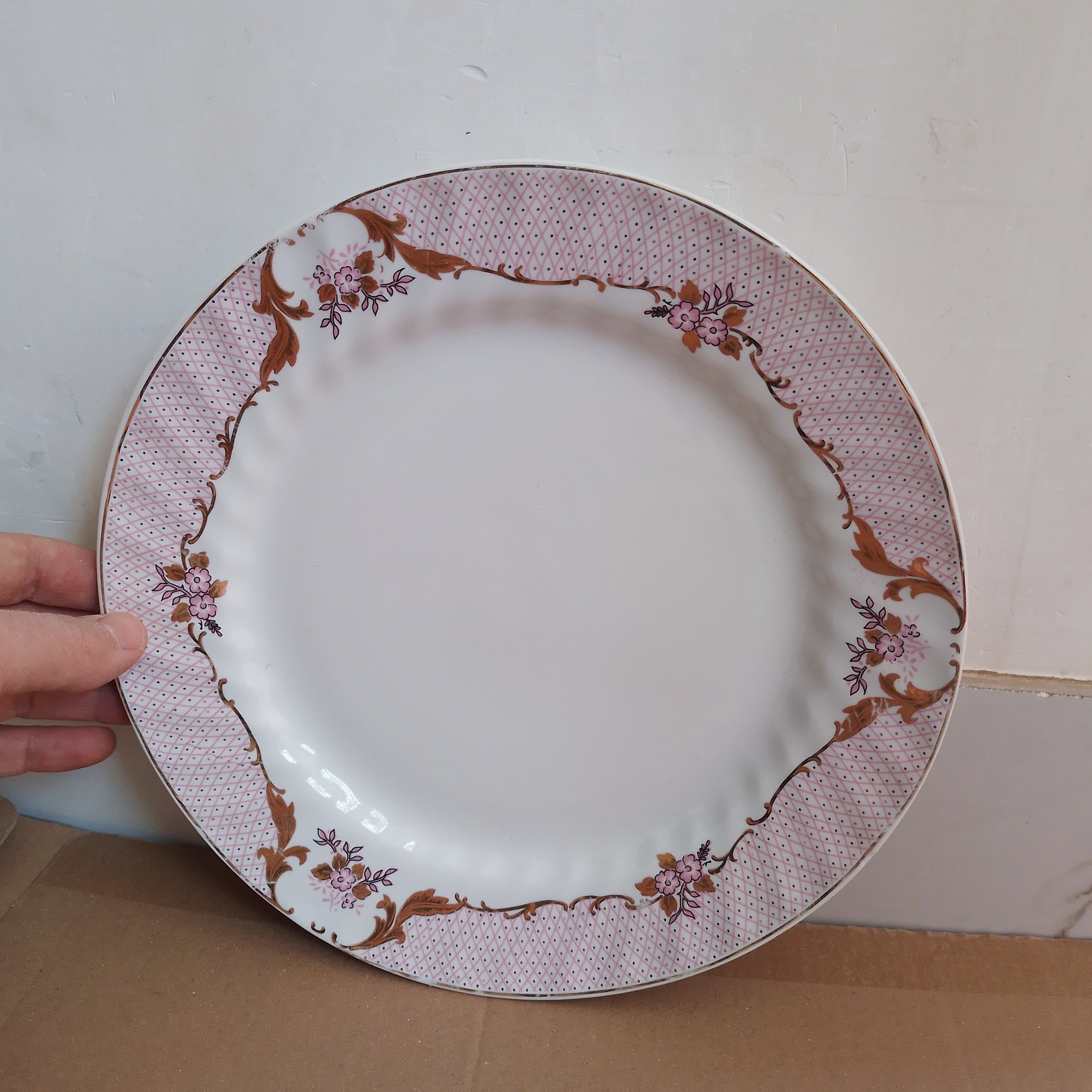 بشقاب چینی 6عددی طرح شکوفه