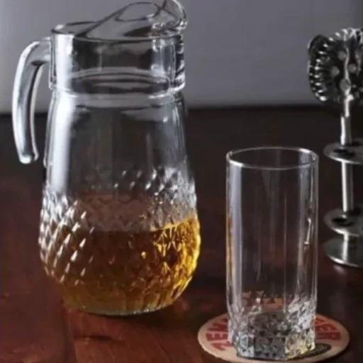 پارچ و لیوان 7پارچه سامبا ترکیه برند پاشا