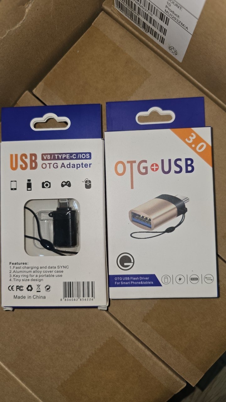 OTG رابط فلش باگوشی آیفون و تایپ سی