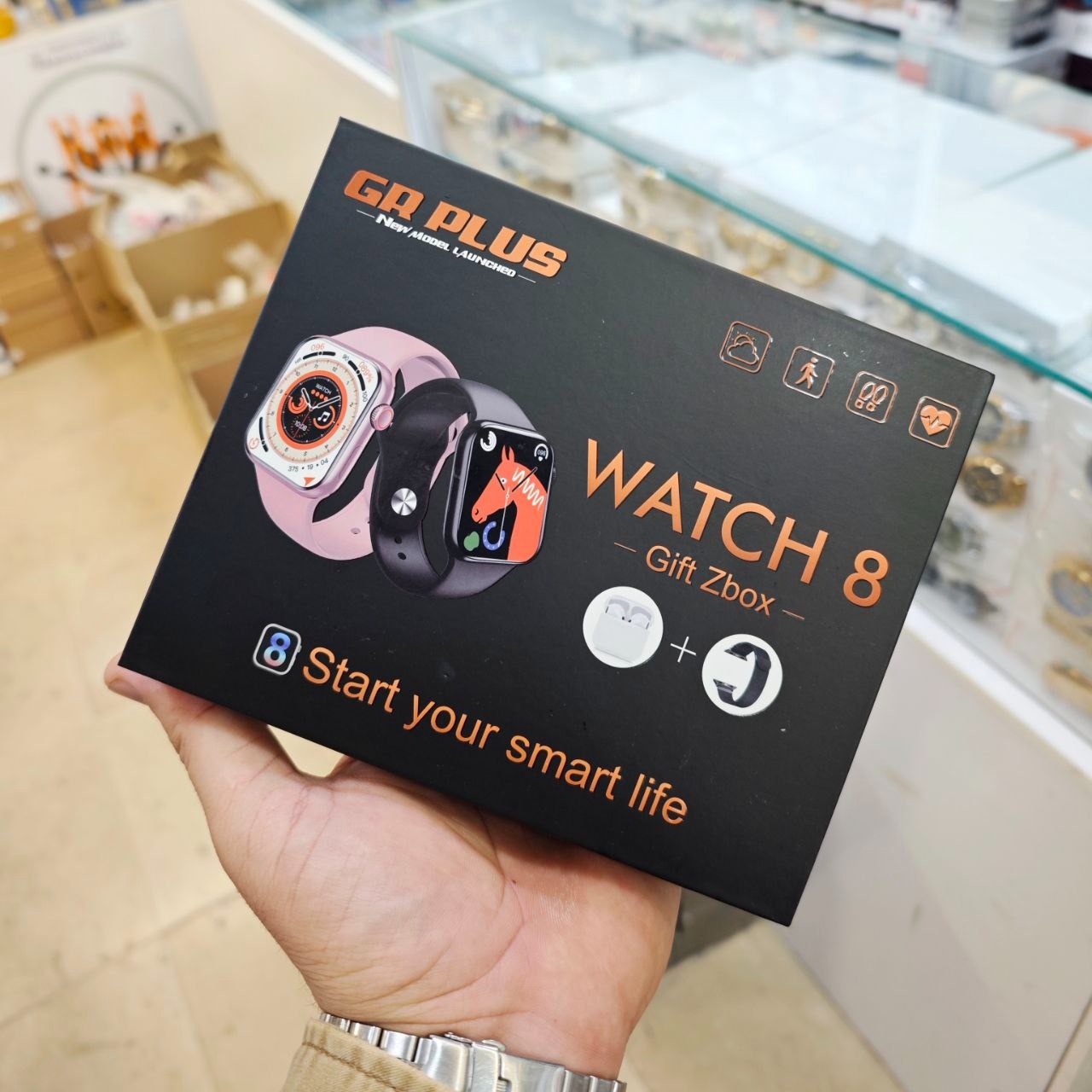 ساعت هوشمند مدل watch 8GR plus