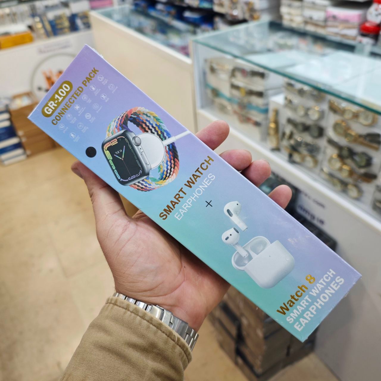 ساعت هوشمند مدلAS 18 Gr 100