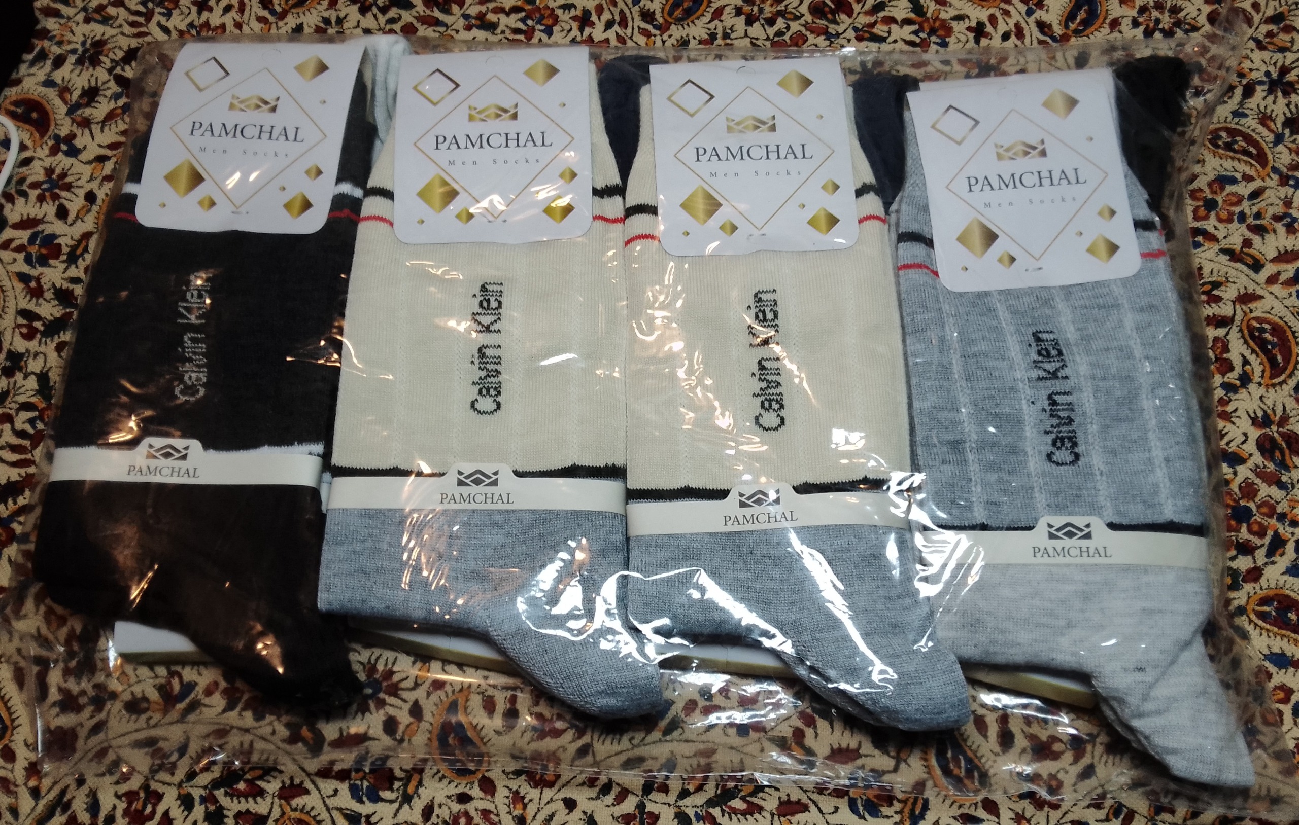 جوراب مردانه دوجین 12 تاییPAMCHAL