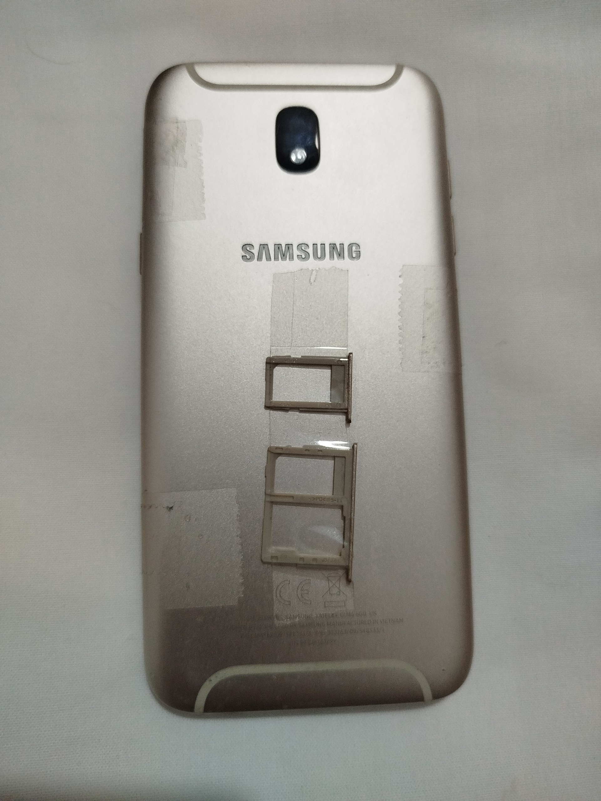 فریم و درپشت J5 pro 2017