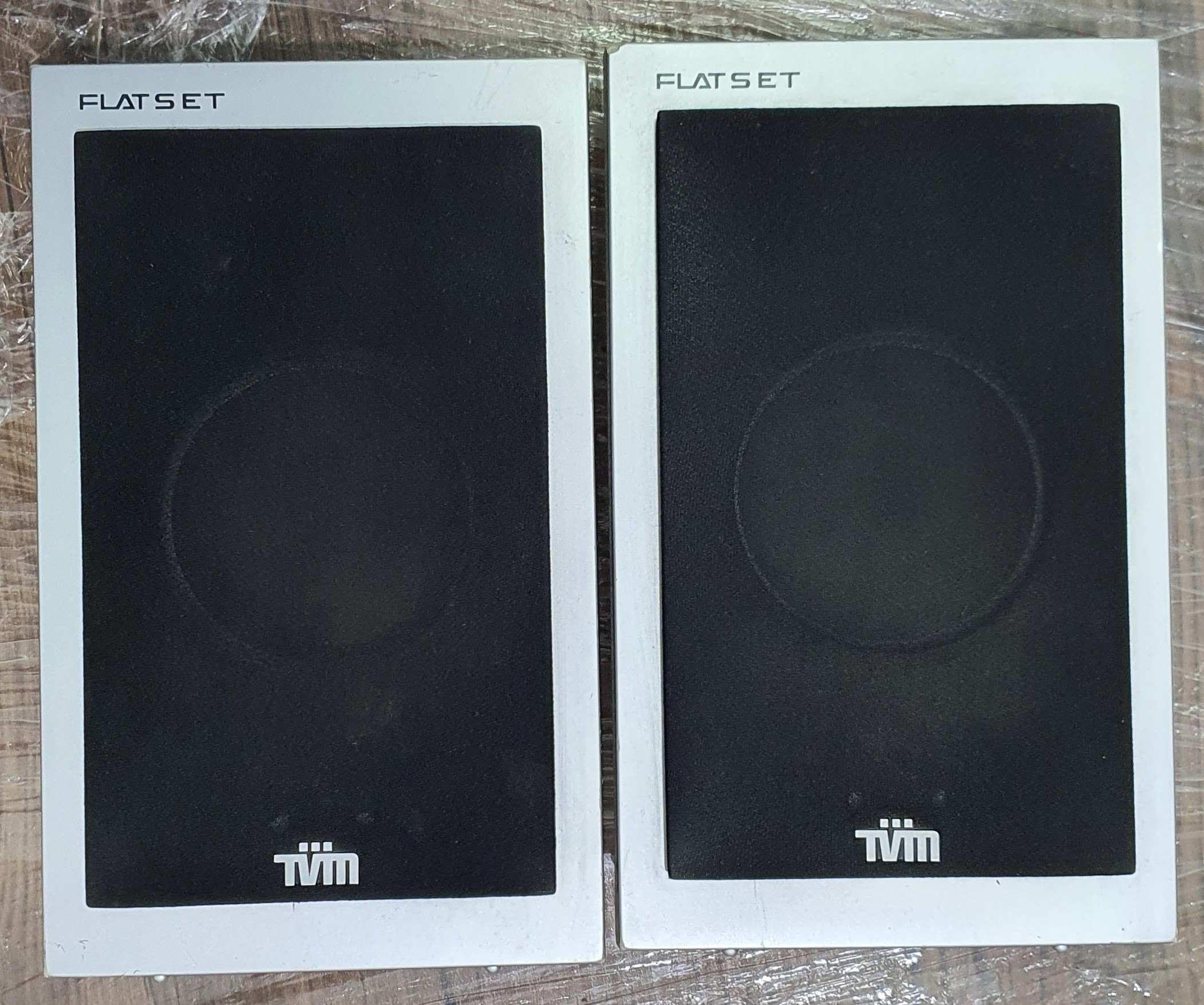 یک جفت جعبه خالی قاب خالی باند اسپیکر