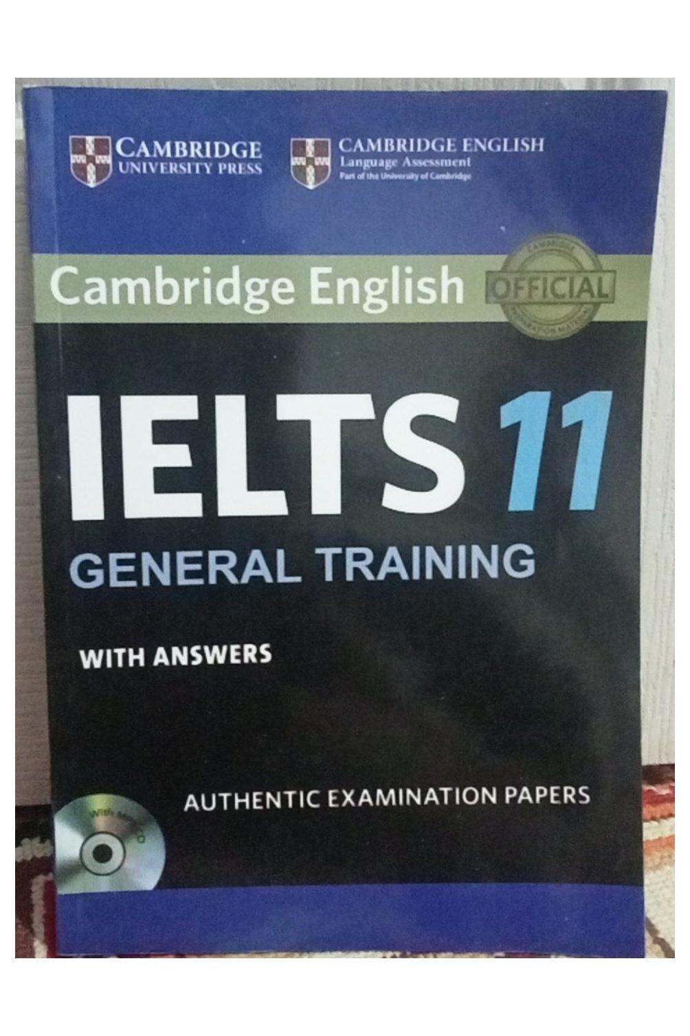 کتاب زبان کمبریج انگلیش آیلتس 11 جنرال ترینینگ