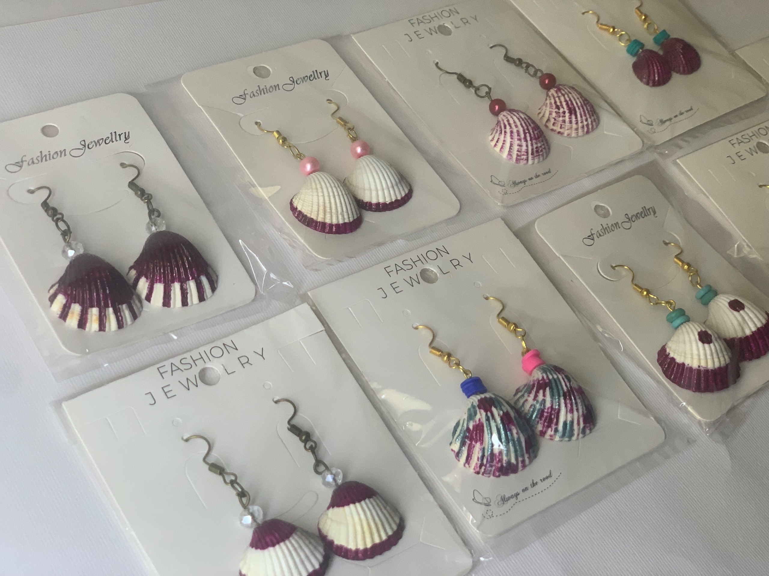 9 جفت گوشواره ترکیبی جگری