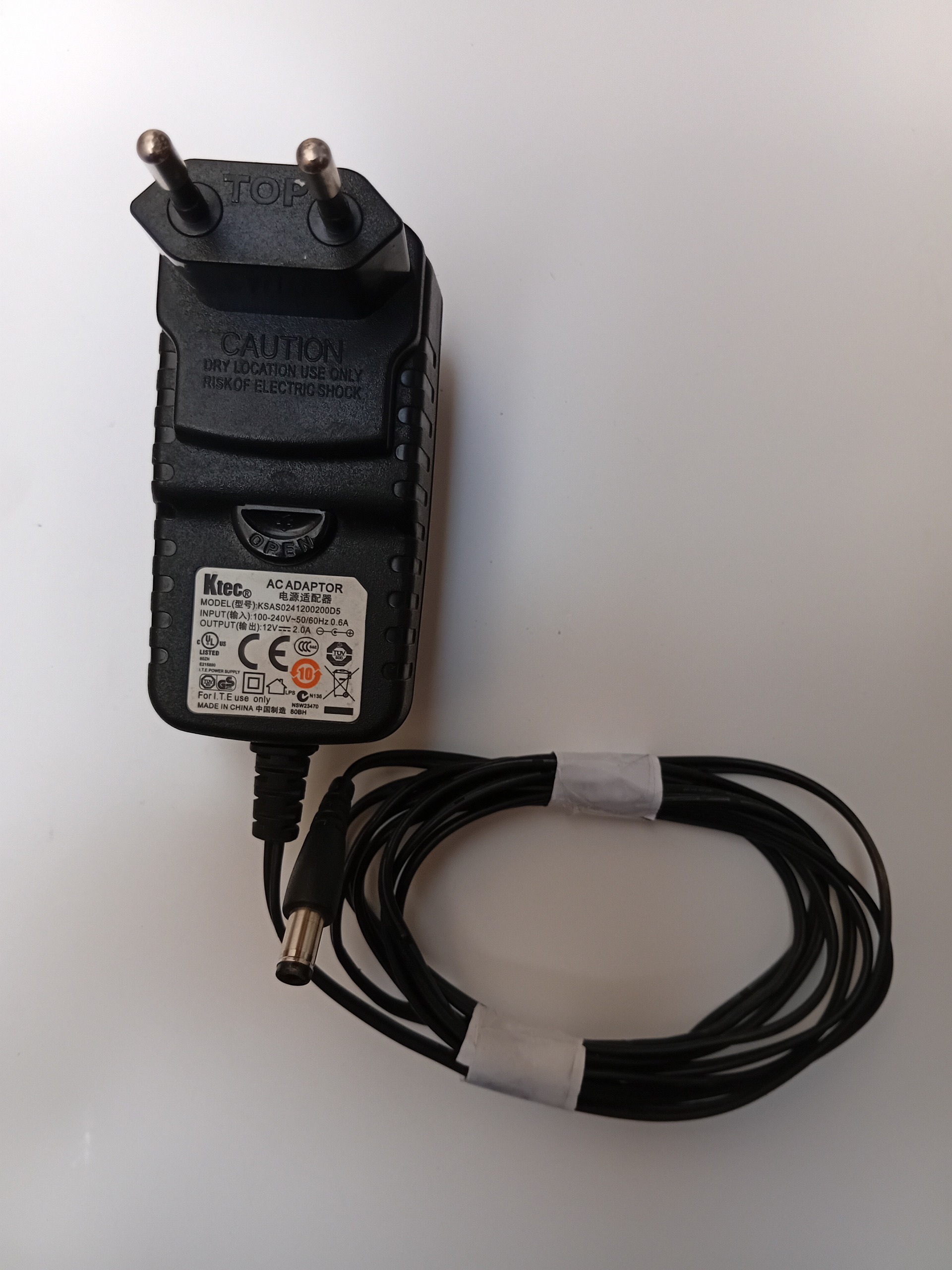 آداپتور یا شارژر دیواری KTEC