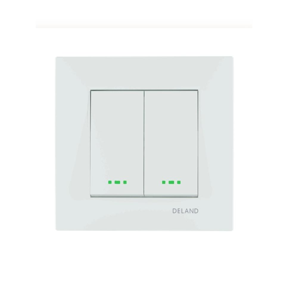 کلید دوپل آسا سفید دلند