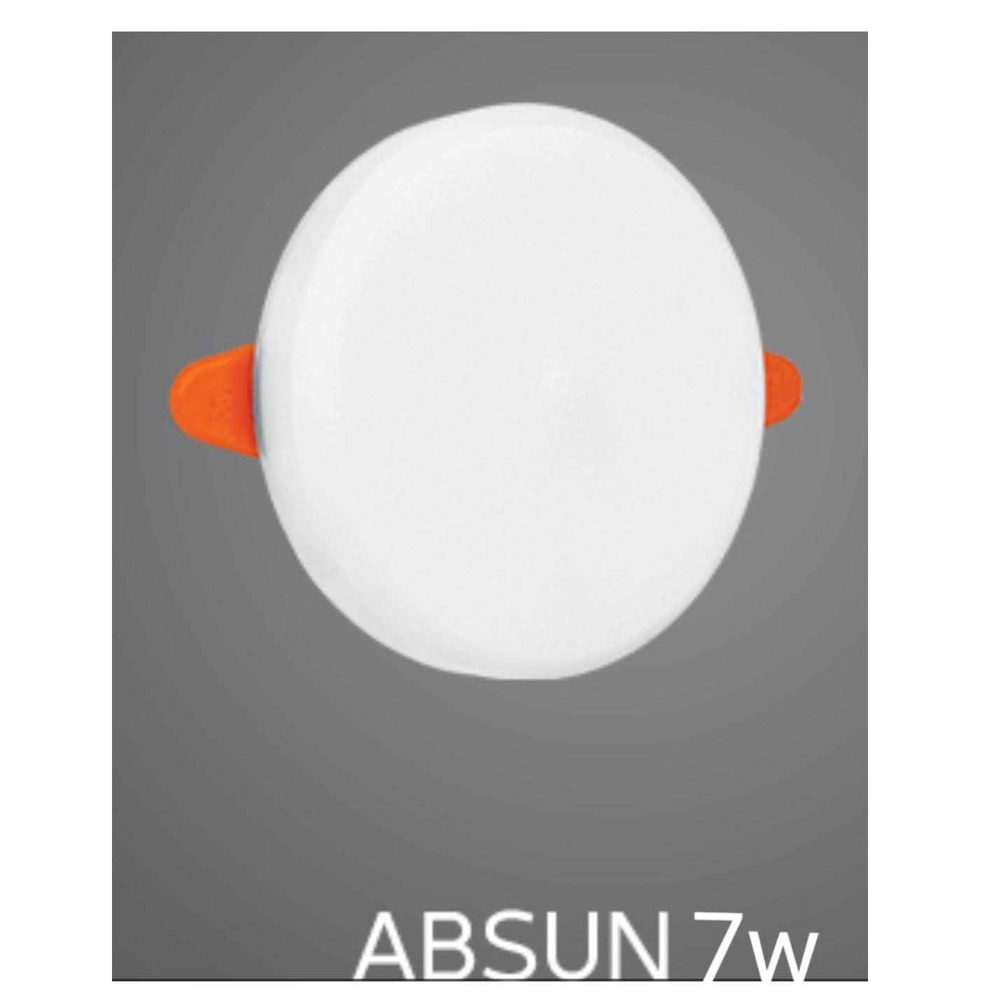 چراغ توکار 7 وات ابسان