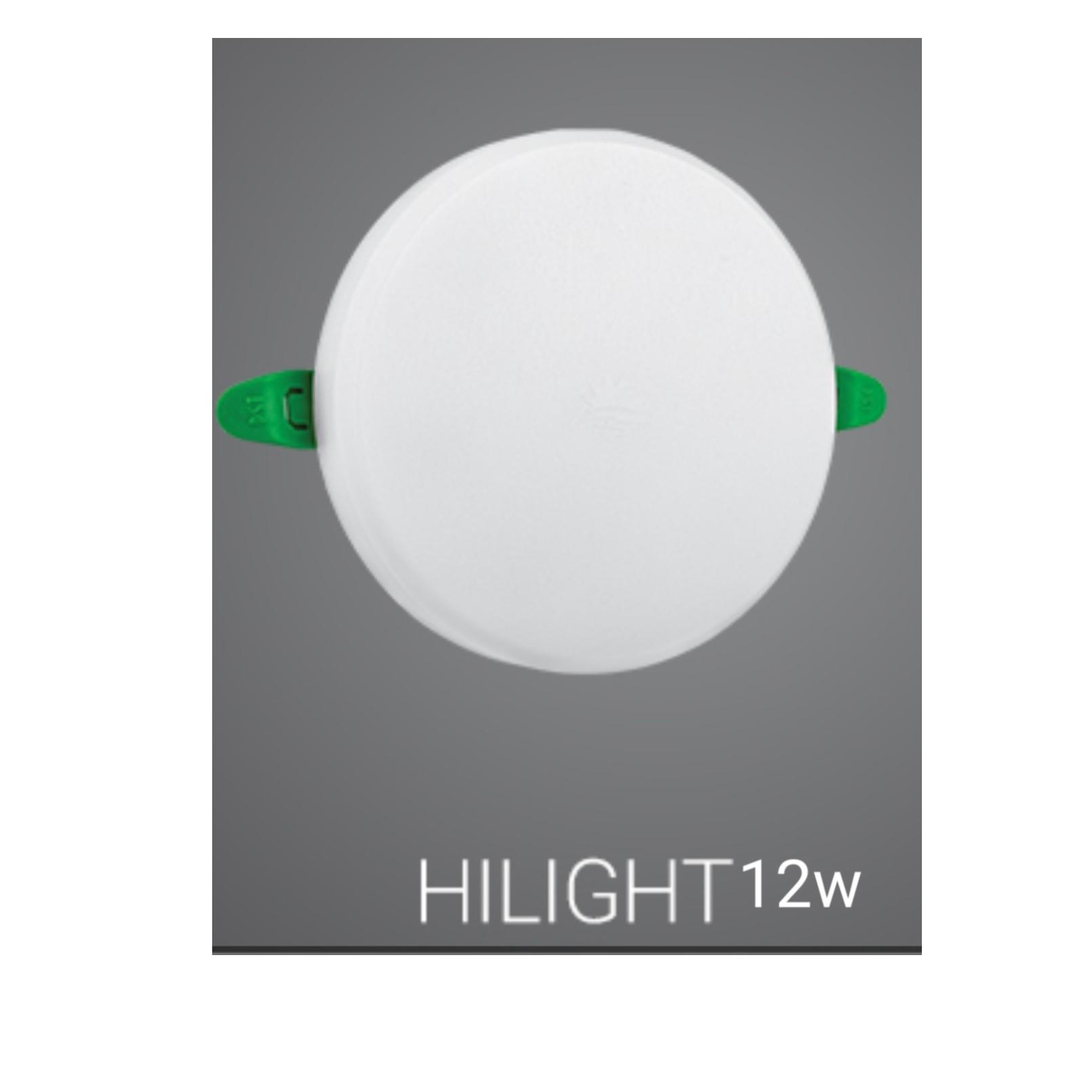 چراغ توکار 12 وات دایره هالایت