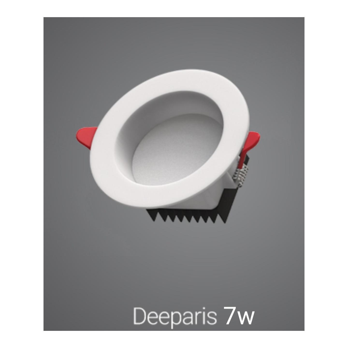 چراغ توکار 7 وات دیپاریس