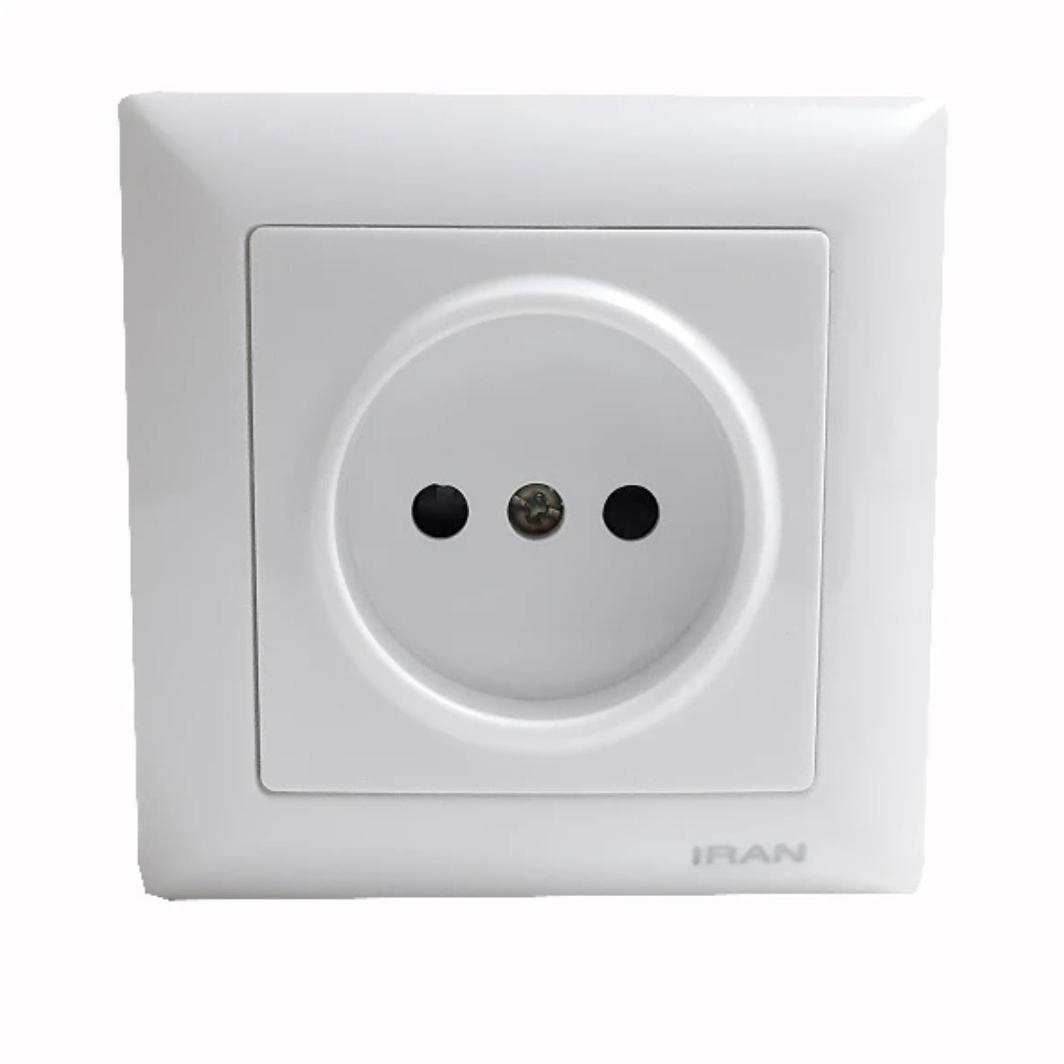 پریز برق ایران الکتریک ؛ الیزه سفید