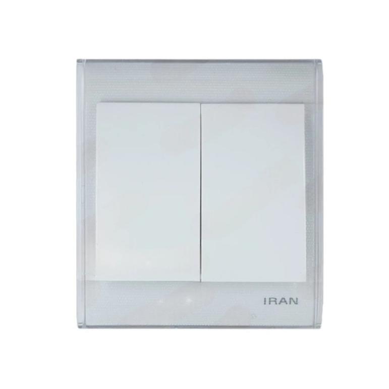 کلید دوپل ایران الکتریک ایران سفید