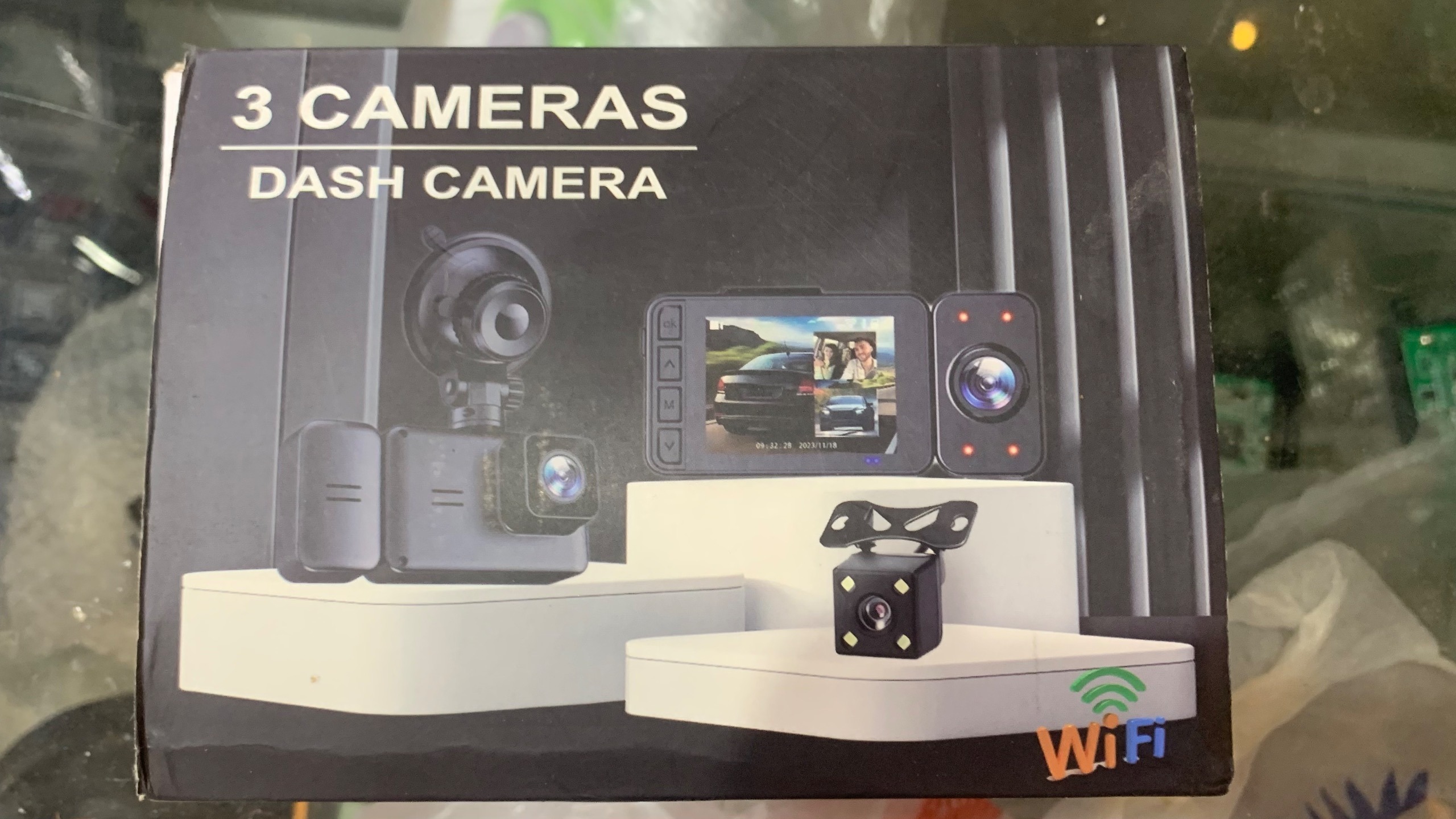 دوربین ثبت وقایع عقب و جلو و داخل کابین