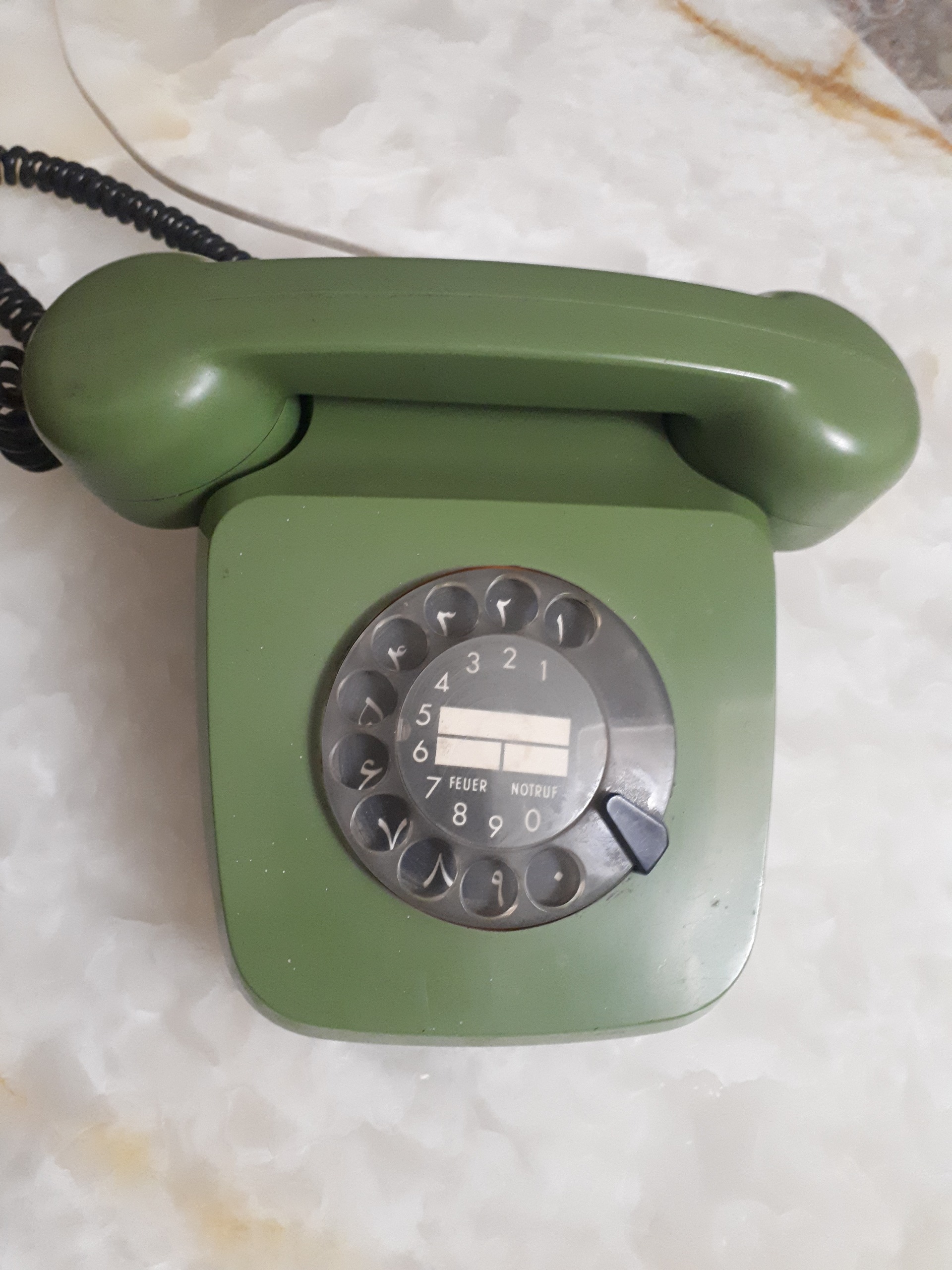 گوشی تلفن قدیمی