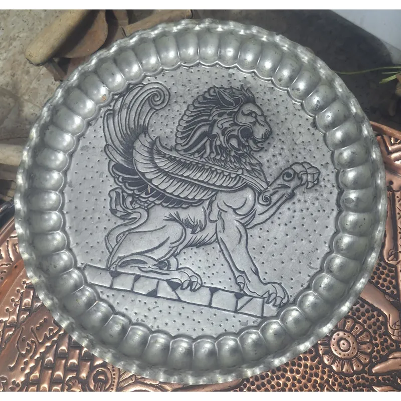 سینی مسی قلمکار