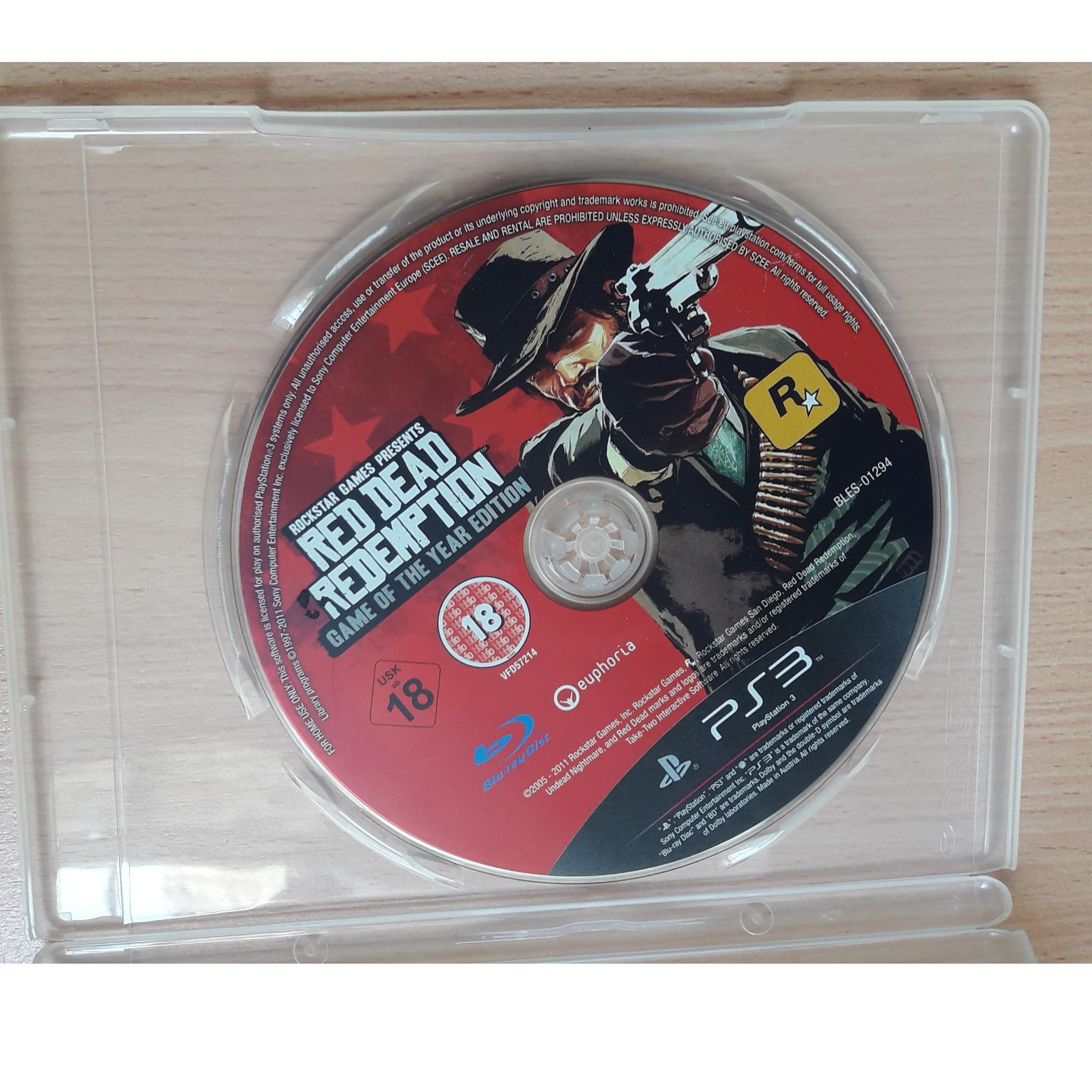 دیسک بازی red dead redemption ps3 پلی استیشن 3