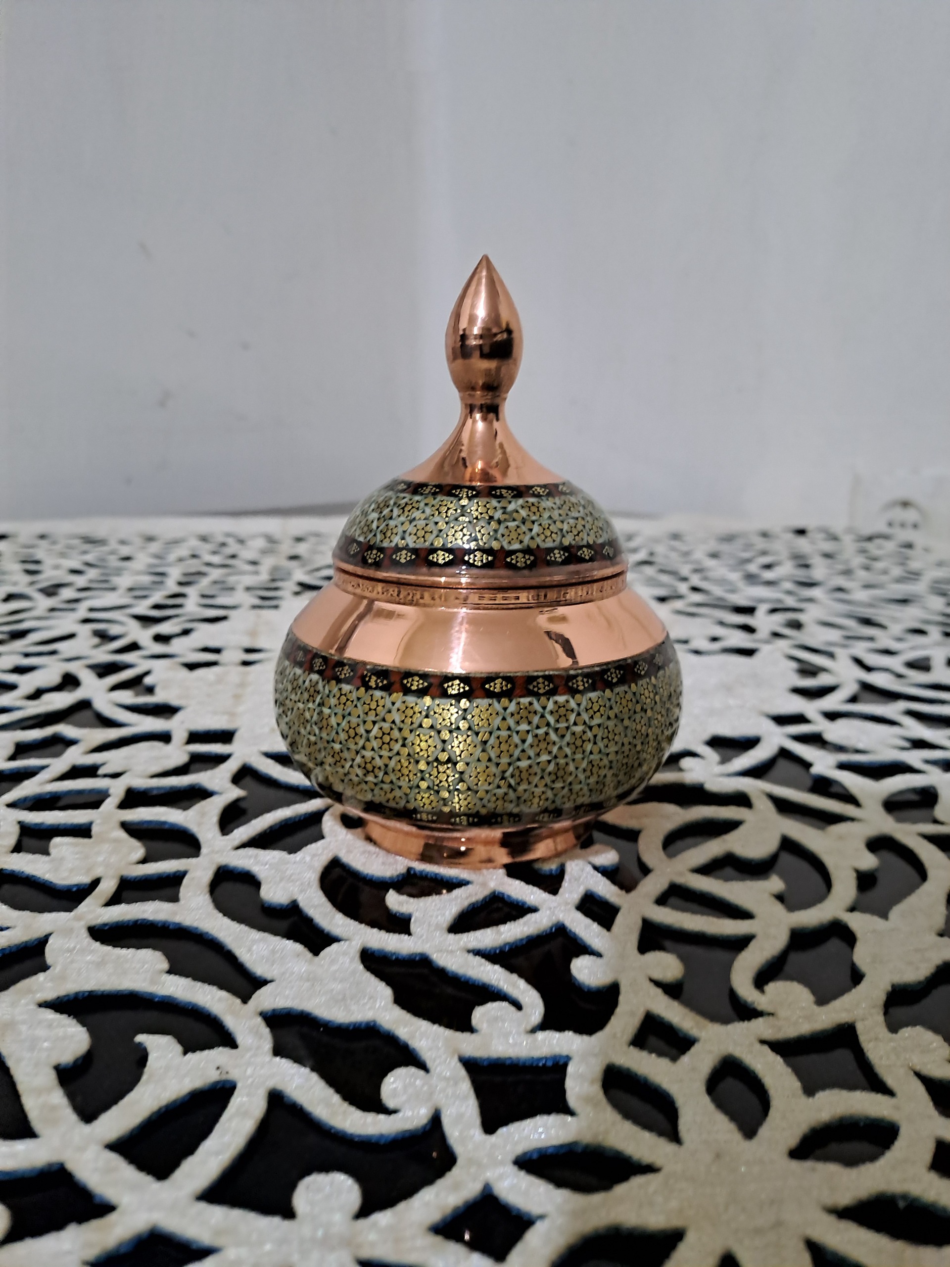 قندان مس خاتم