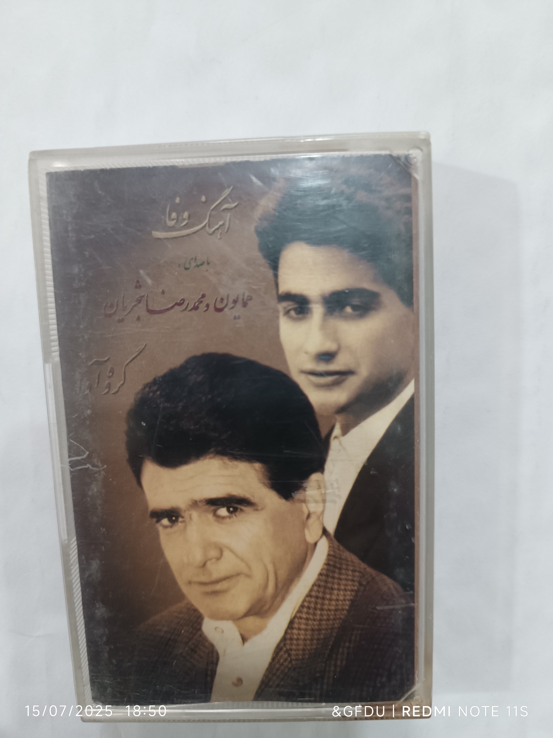 آهنگ وفا همایون و محمد رضا شجریان