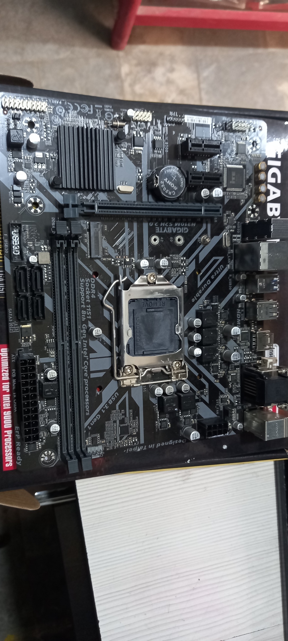 مادربرد قدرتمند گیگابایت h310