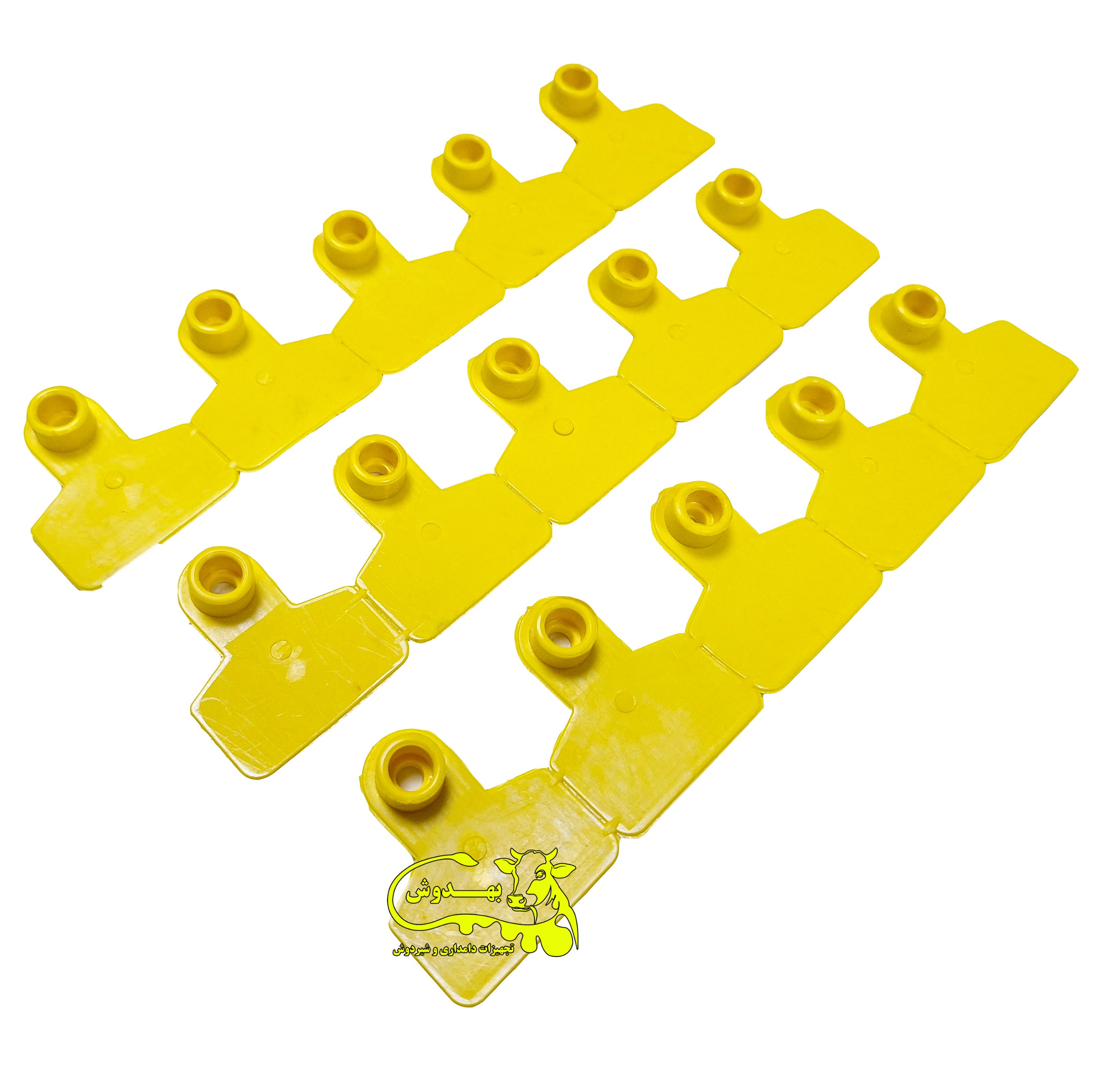 پلاک گوش گوسفند و بز ، خام 4 در 2 ، بسته 100 تایی