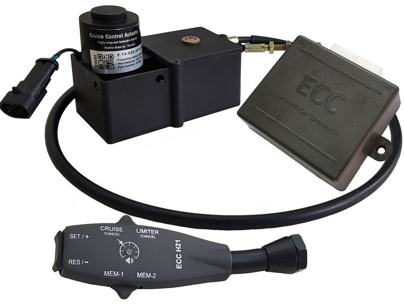 کروز کنترل و لمیتر انواع خودرو با دریچه گاز سیمی