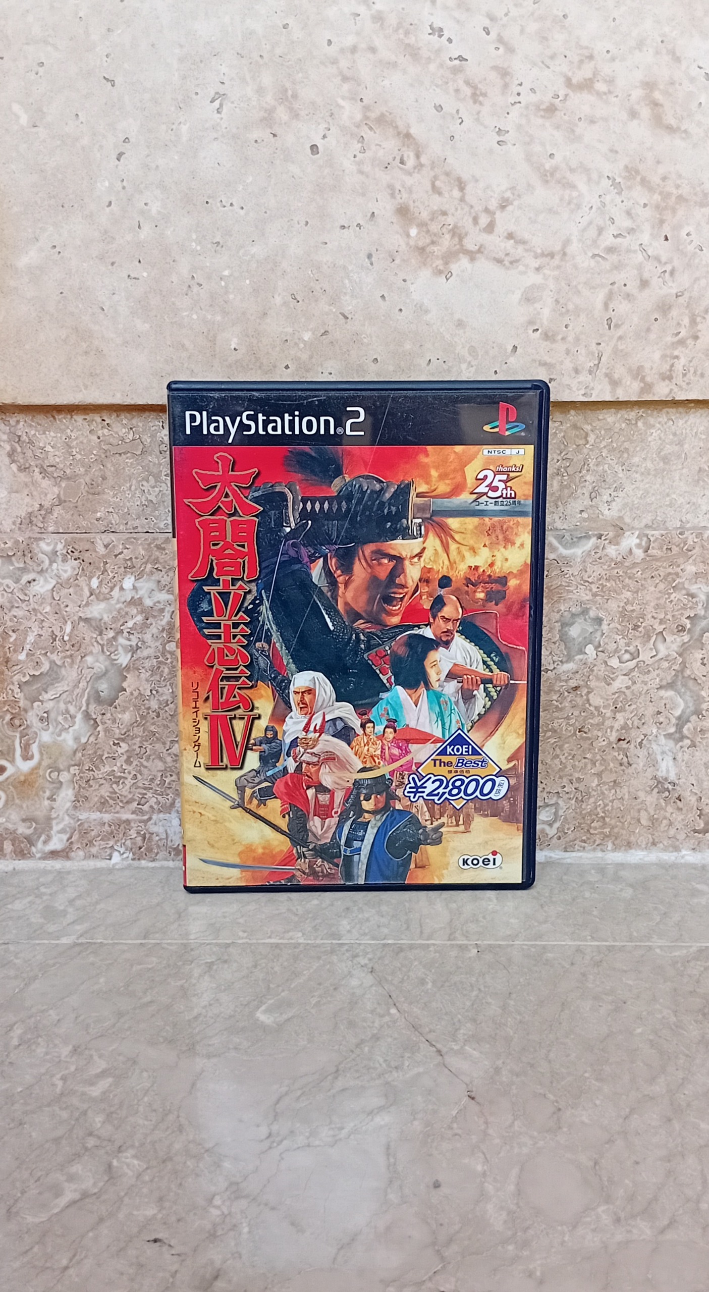 Taikou Risshiden IV اورجینال PS2 با دفترچه