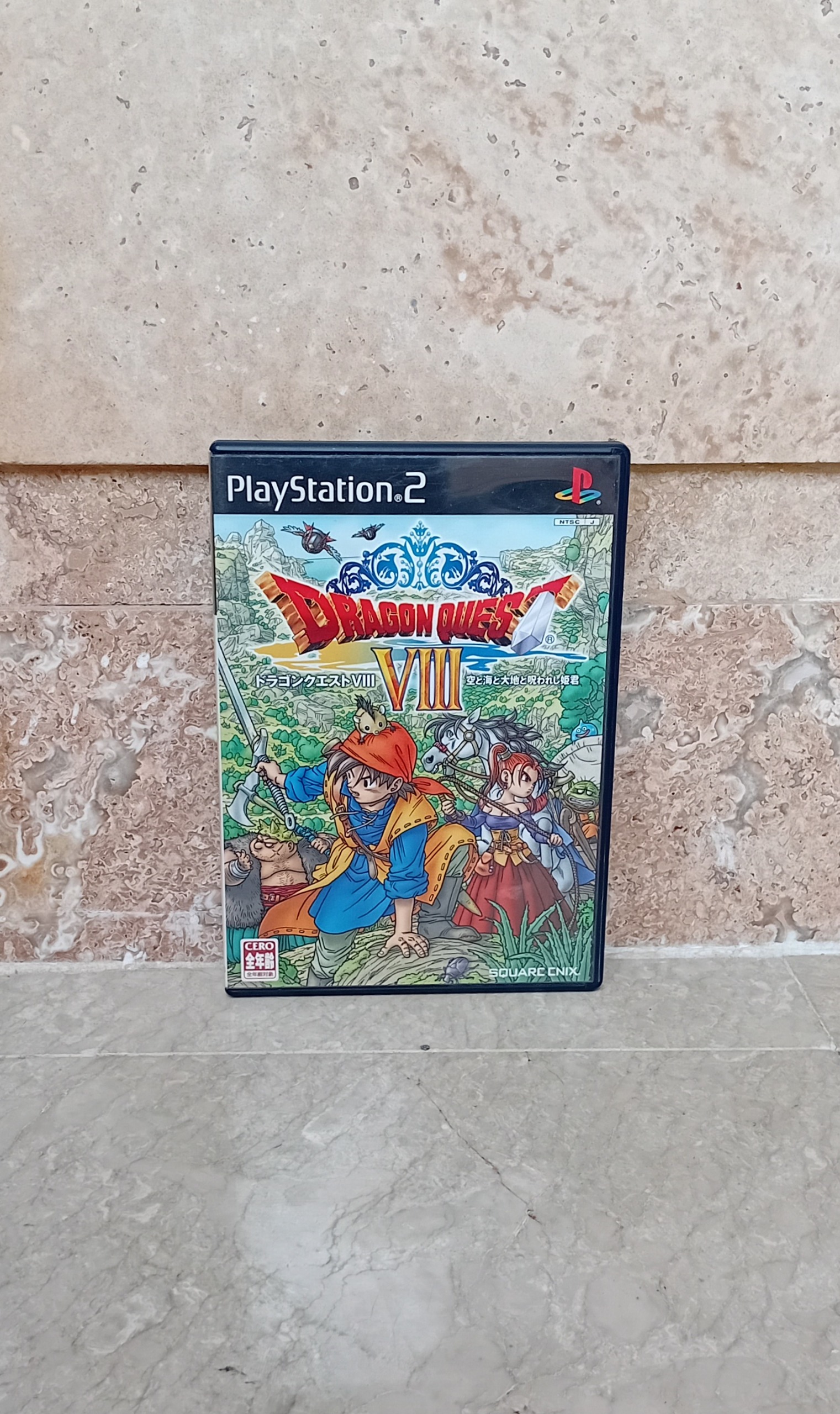 Dragon Quest VIII اورجینال PS2 با دفترچه