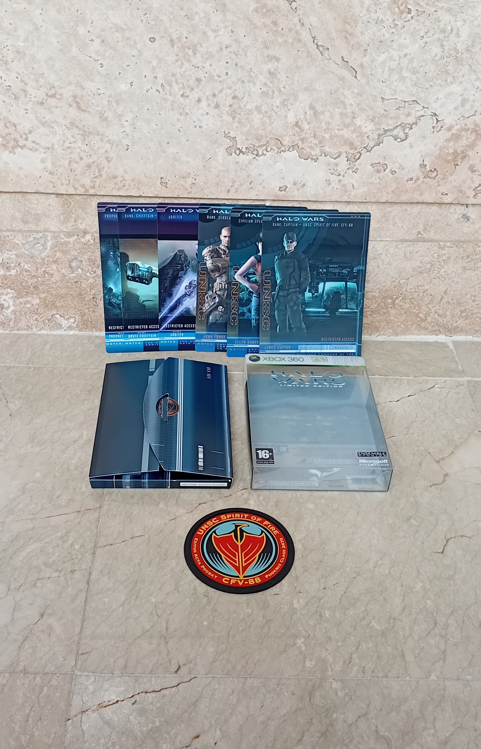 پوستر و آرم و لوازم بازی Halo Wars لیمیتد ادیشن