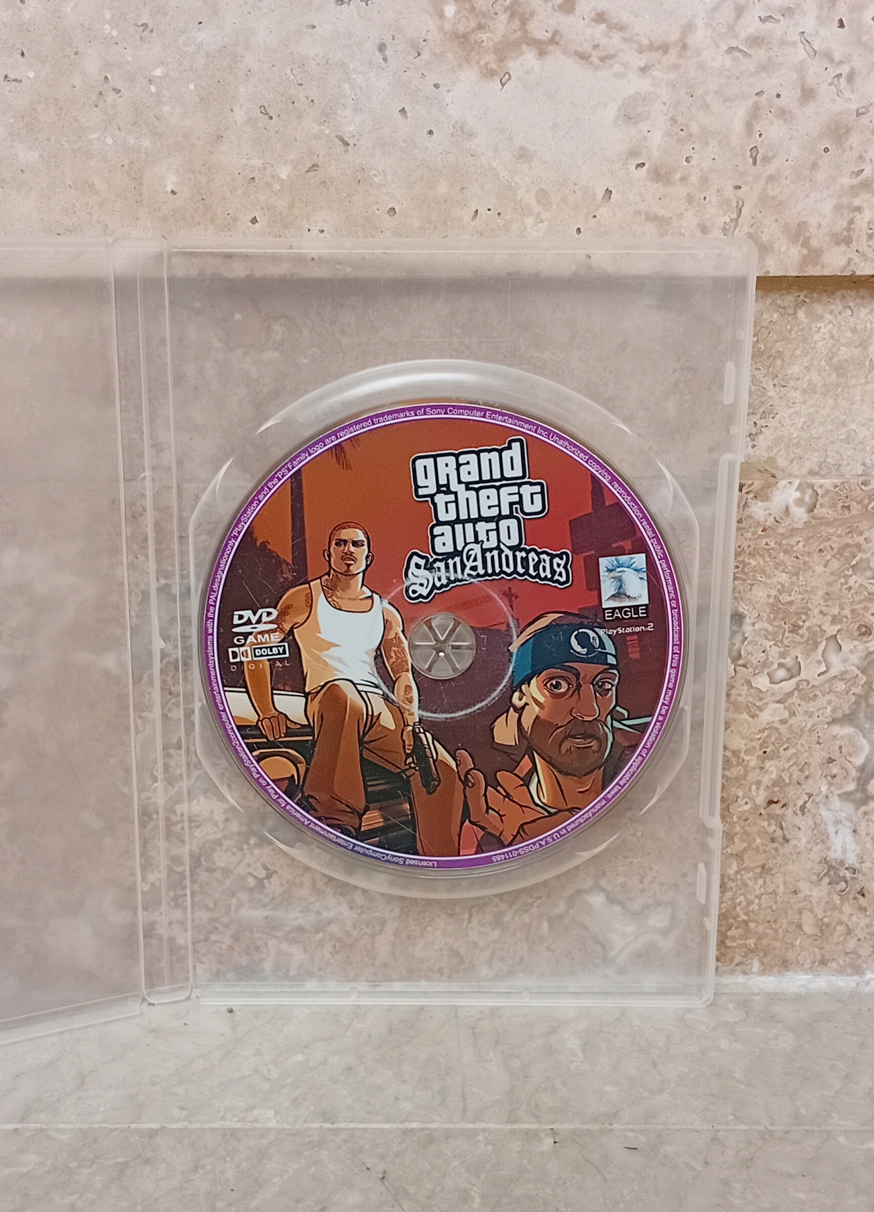 GTA San Andreas برای PS2 کپی اصلی مالزی