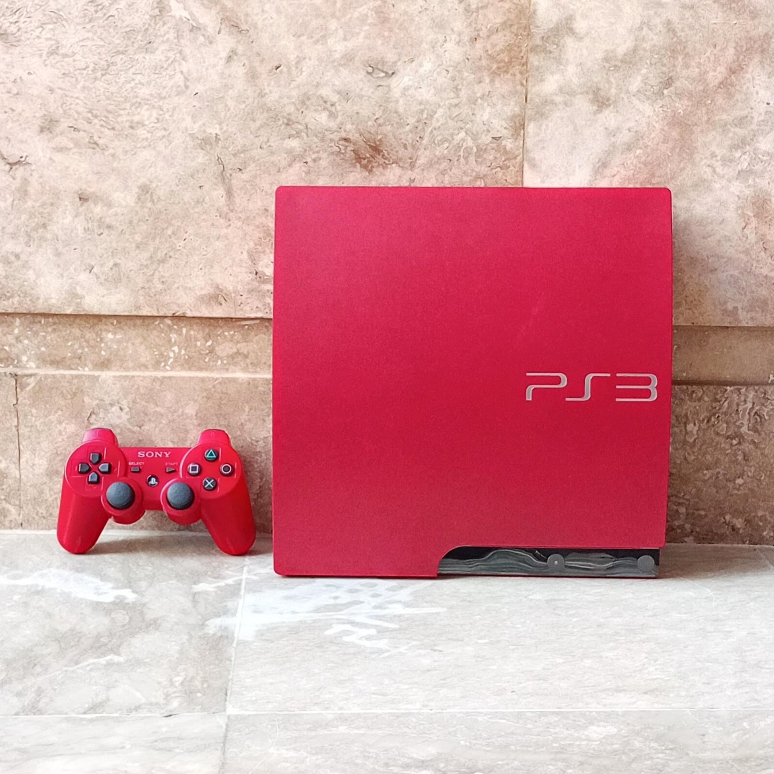 PS3 اسلیم باندل Scarlet RED مدل CECH 3004B