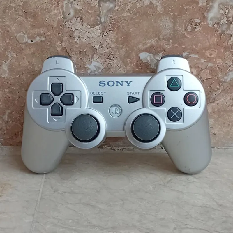 دسته اورجینال PS3 نقره ای باتری 570mAh