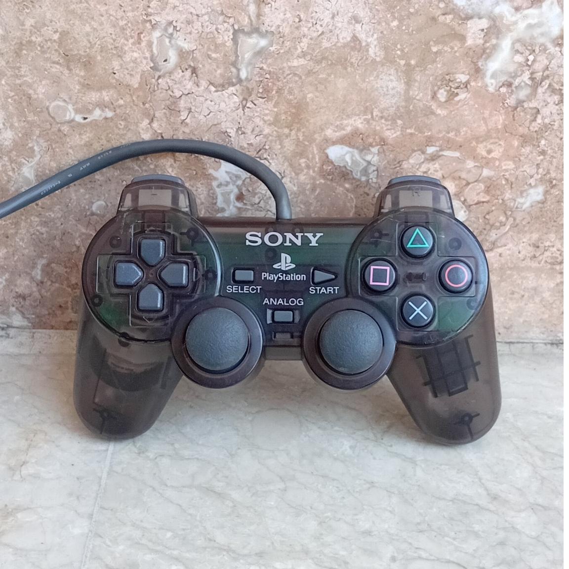 دسته اورجینال PS1 فت مدل Clear Black ساخت ژاپن