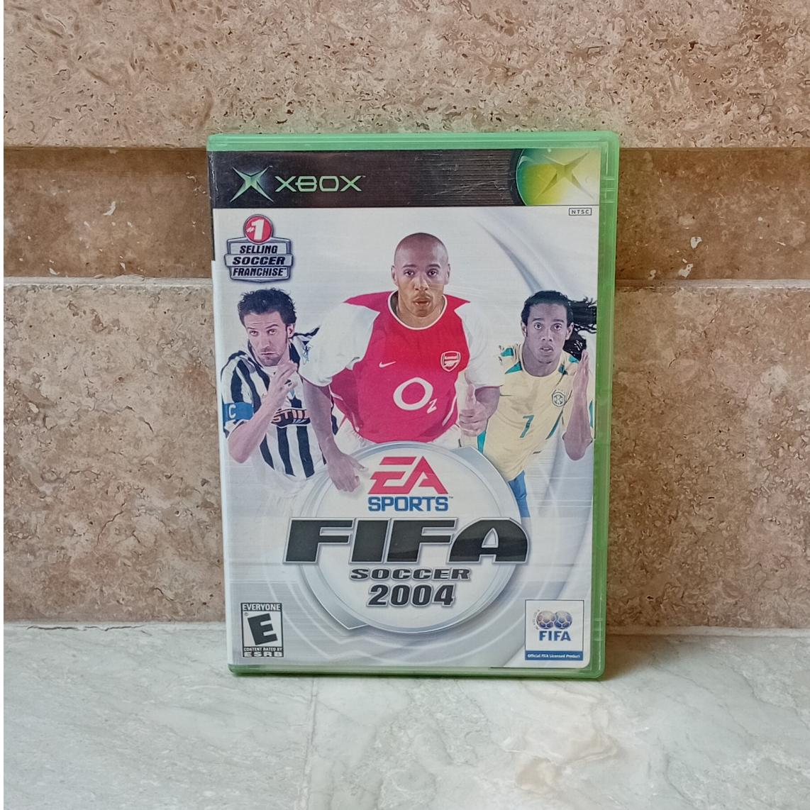 FIFA 2004 اورجینال XBOX کلاسیک با دفترچه UC